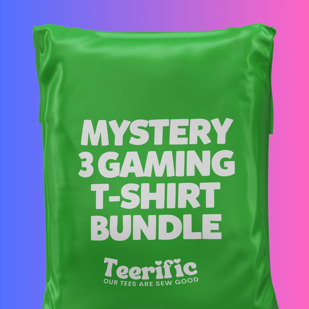 3 Mystery Gaming T-Shirt Bundle