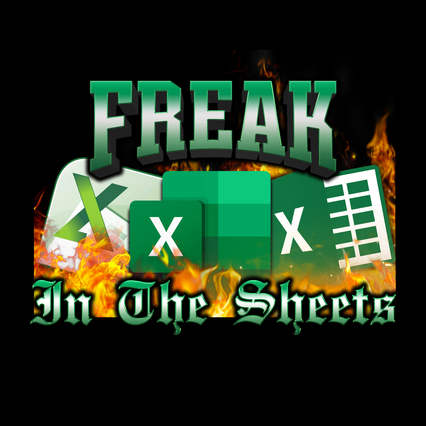 Freak In The Sheets Spreadsheet T Shirt