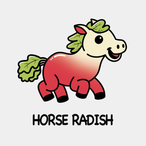 Horse Radish T Shirt