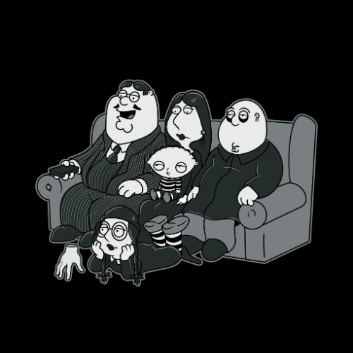 Addams Family Guy T Shirt