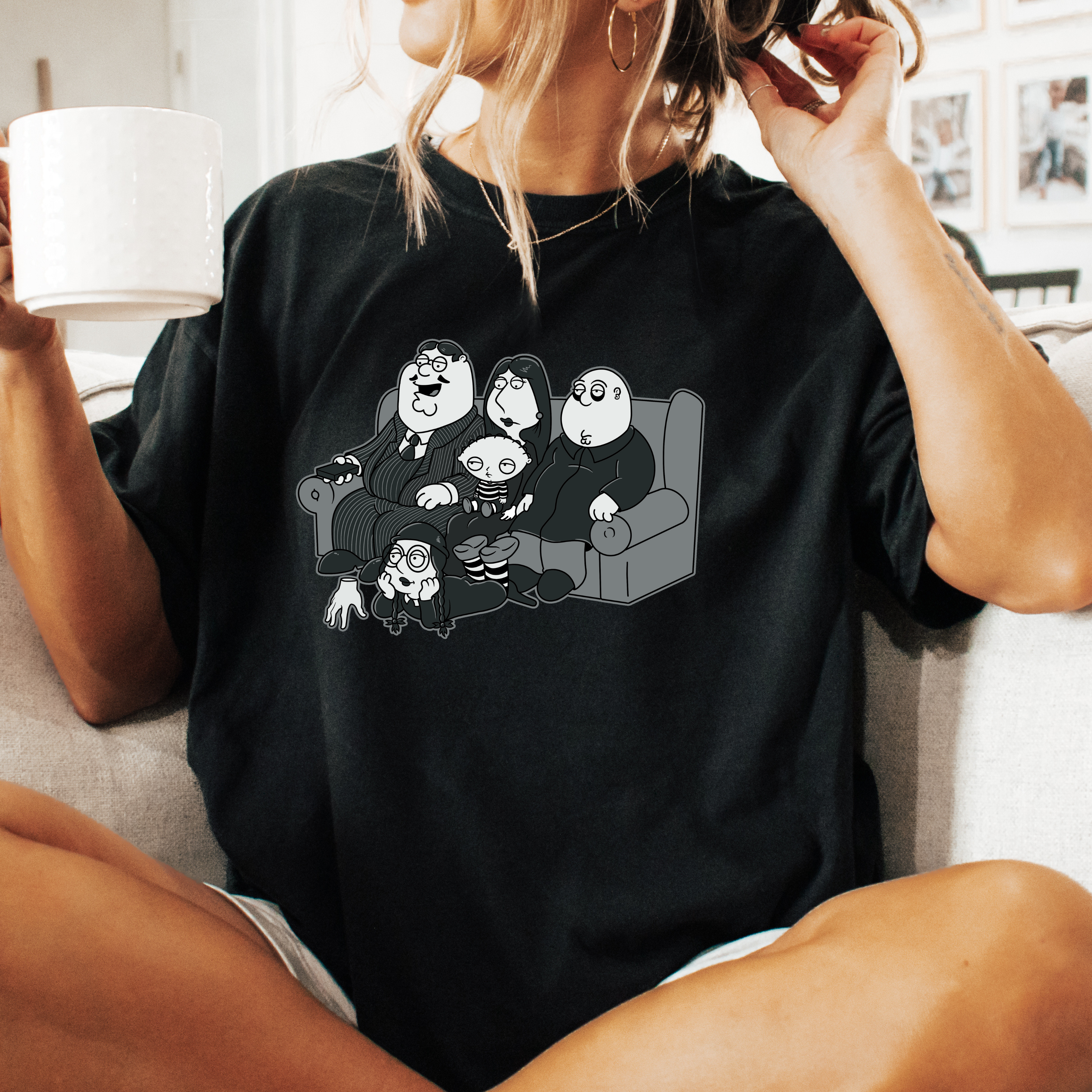 Addams Family Guy T Shirt