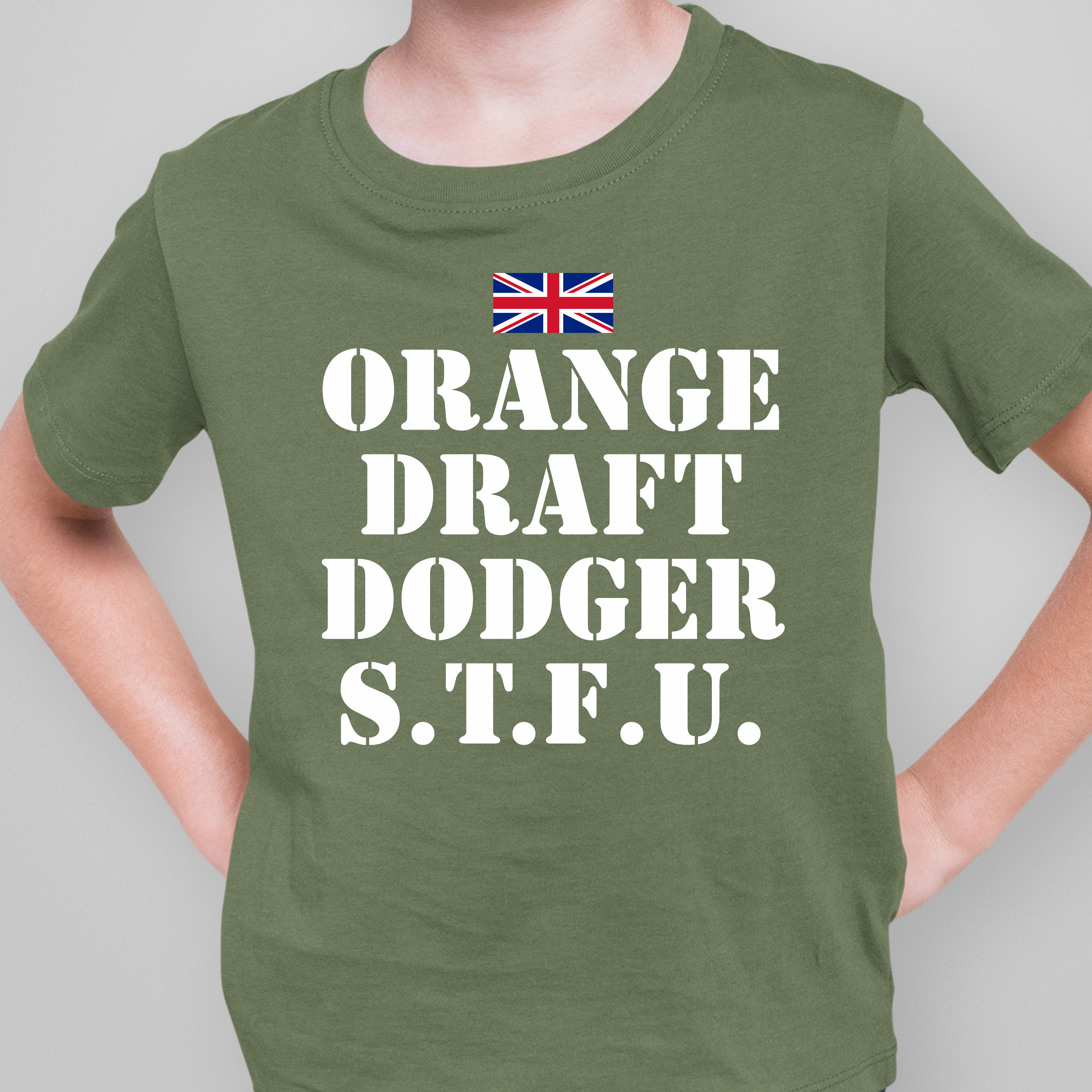 ORANGE DRAFT DODGER STFU