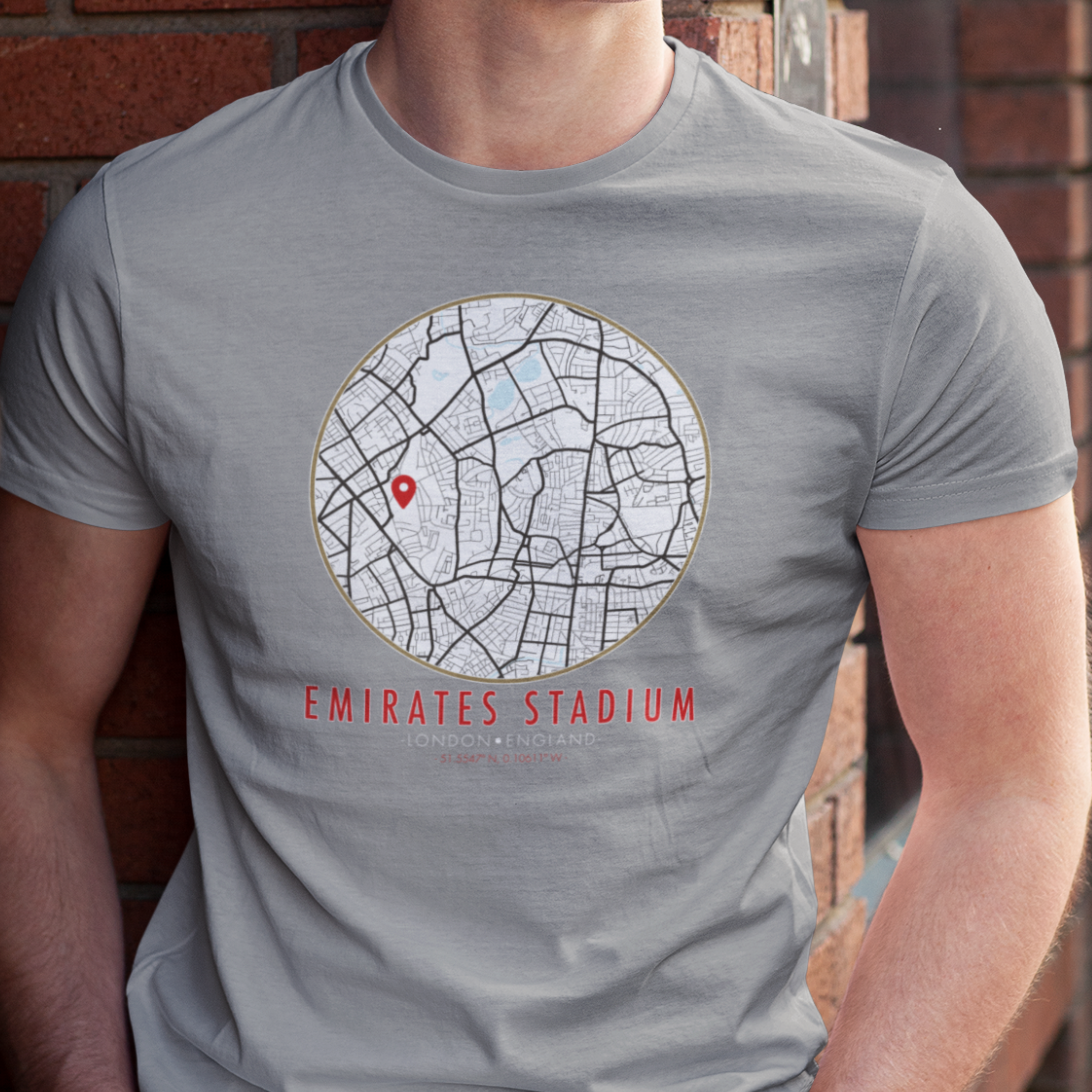 EMIRATES STADIUM MAP