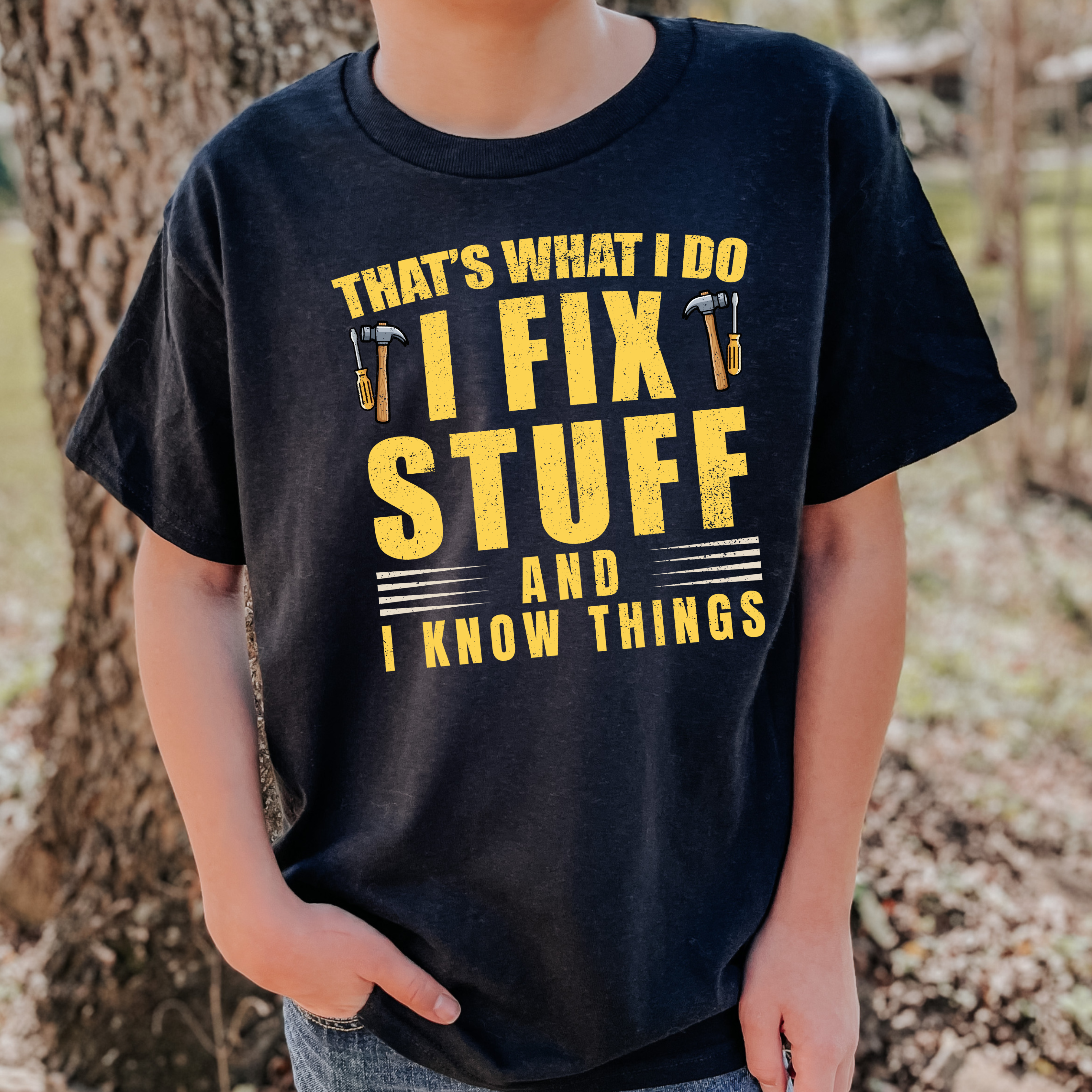 I FIX STUFF AND I KNOW THINGS