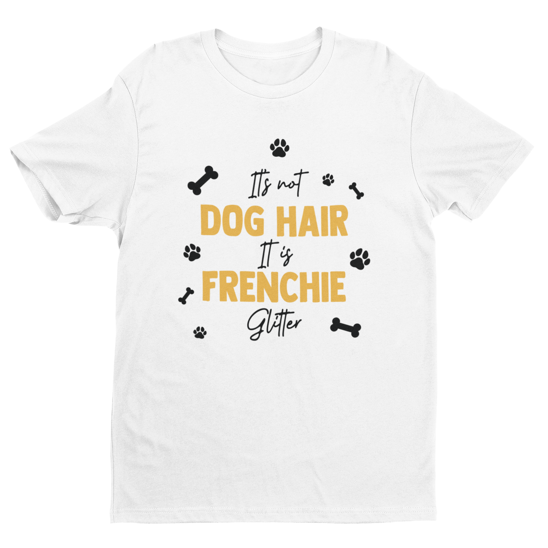Frenchie Glitter T Shirt