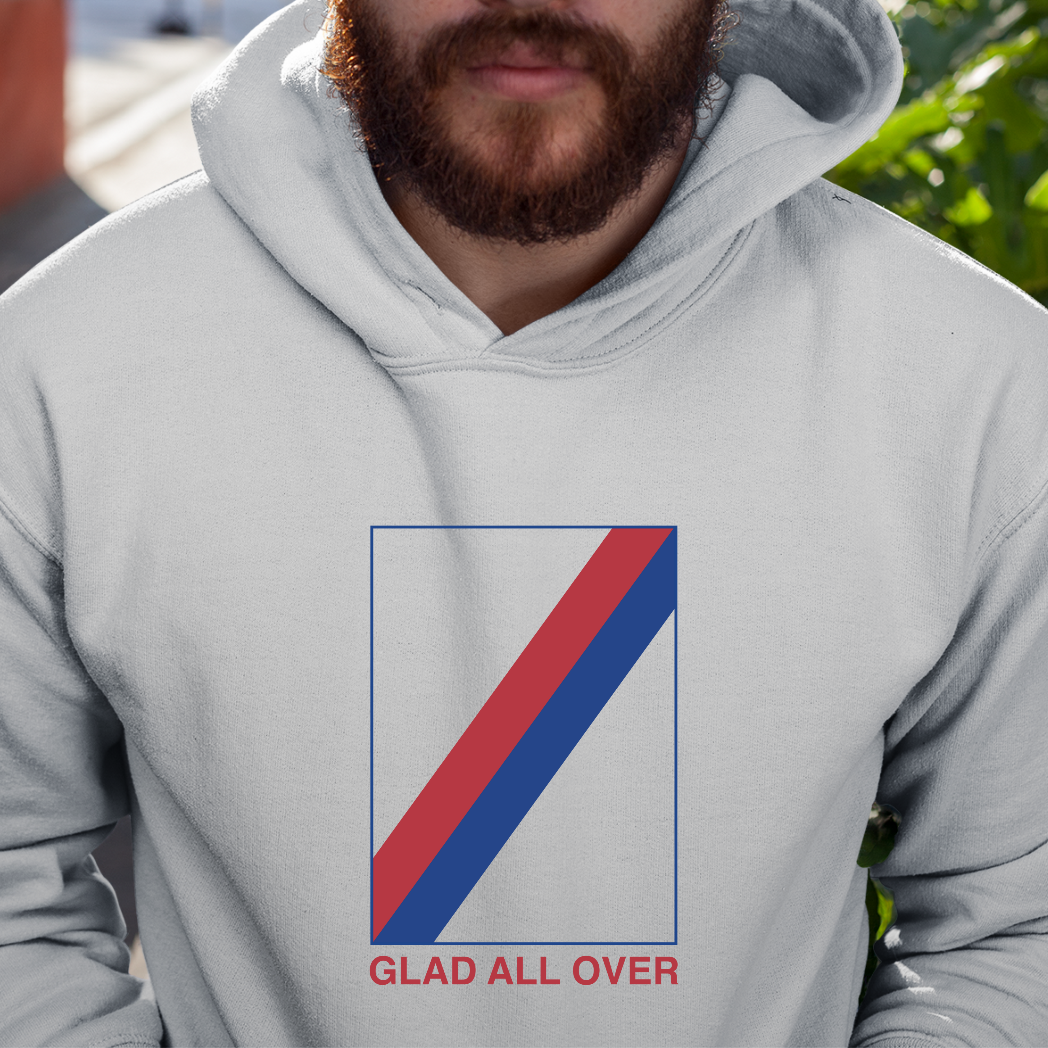 GLAD ALL OVER - HORIZONTAL BAND