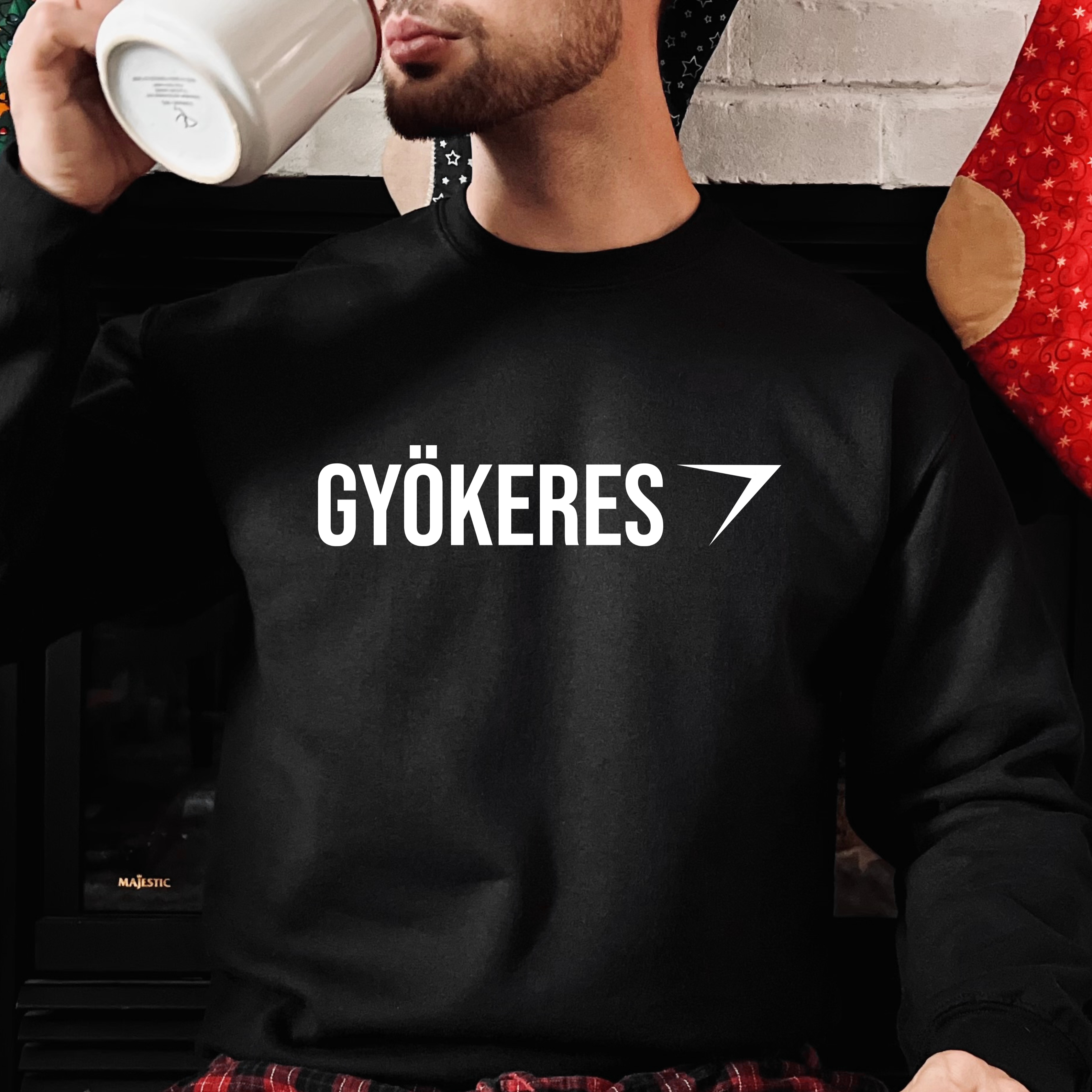 GYÖKERES LOGO - BLACK