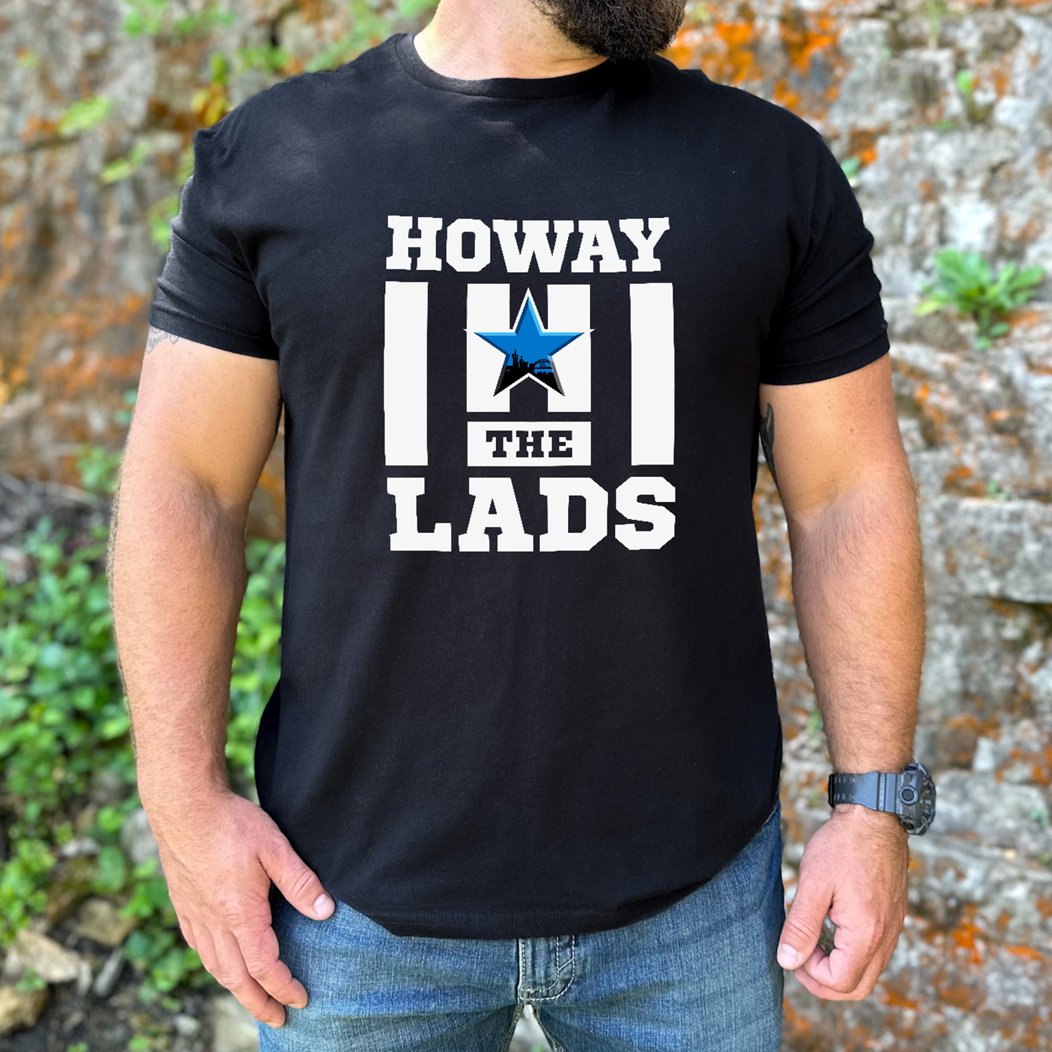 HOWAY THE LADS STAR TEE