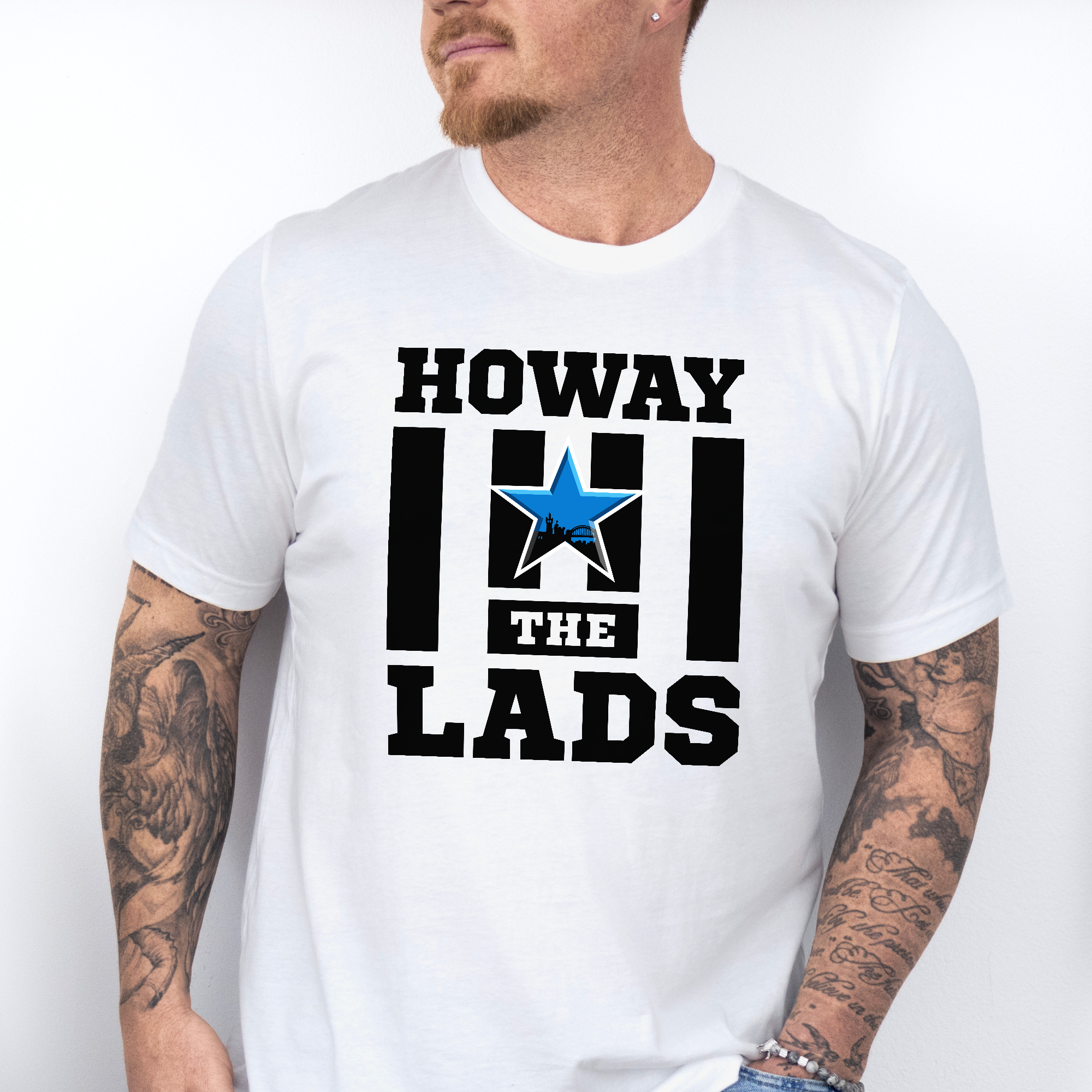 HOWAY THE LADS STAR TEE