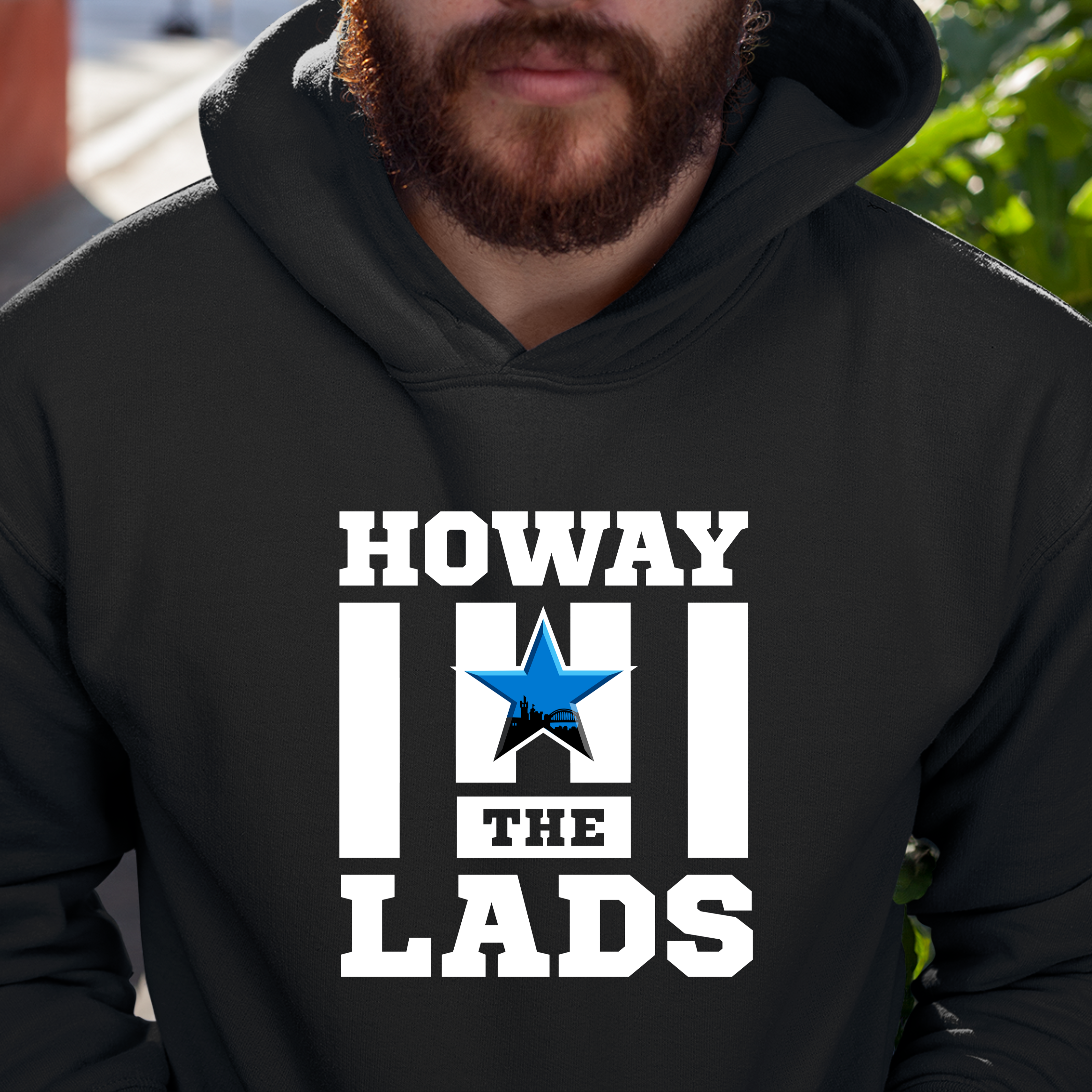 HOWAY THE LADS STAR TEE