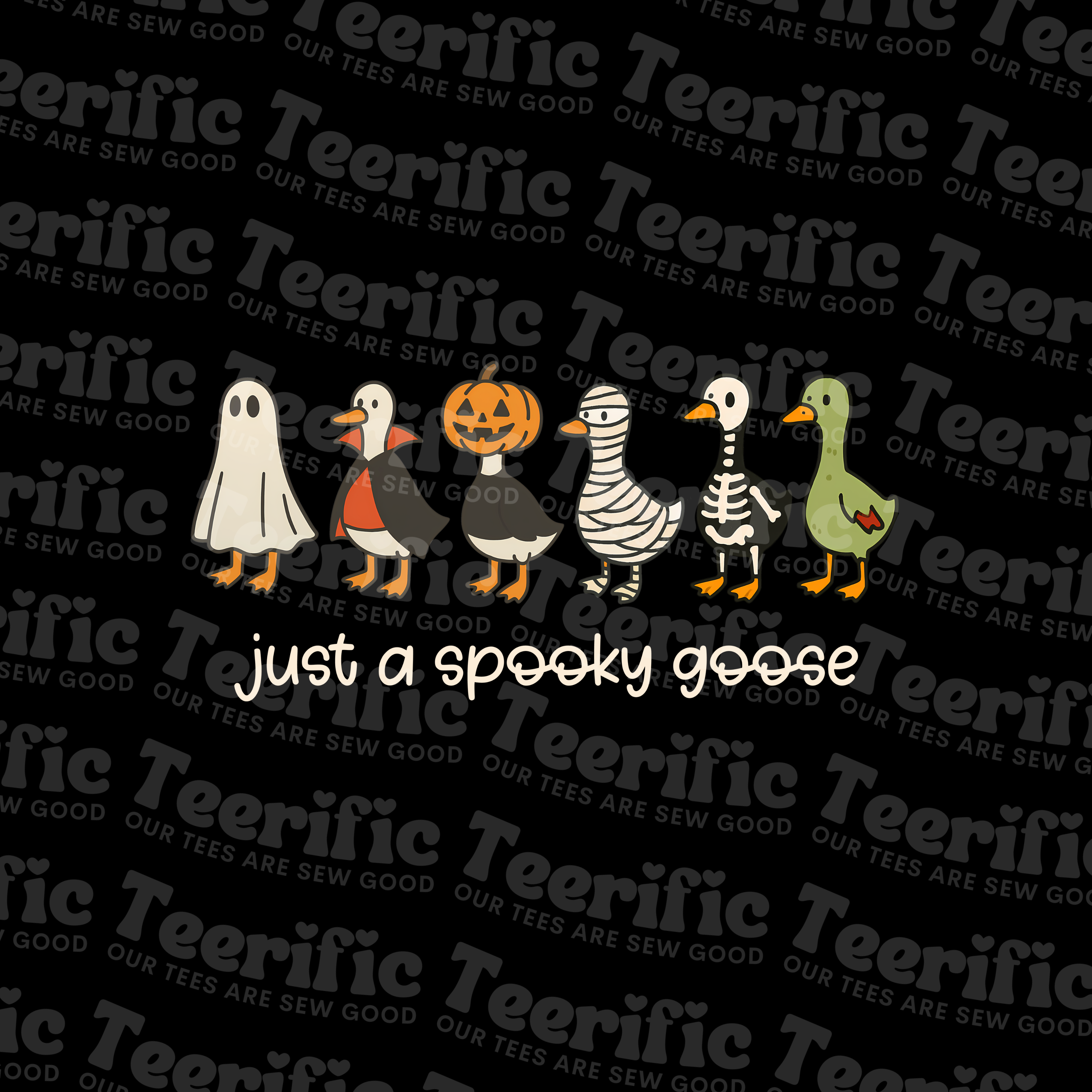 JUST A SPOOKY GOOSE