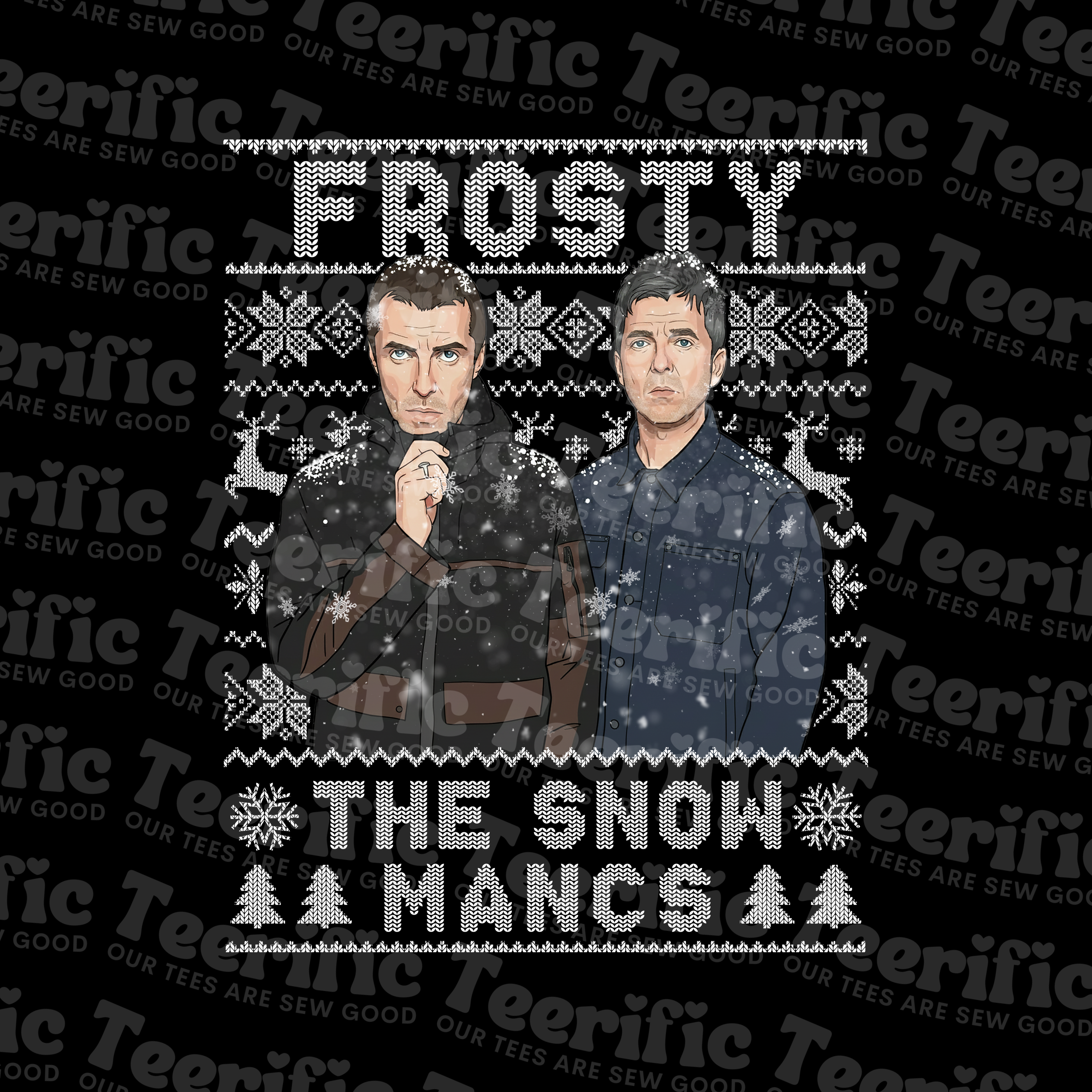 LIAM & NOEL SNOW MANCS