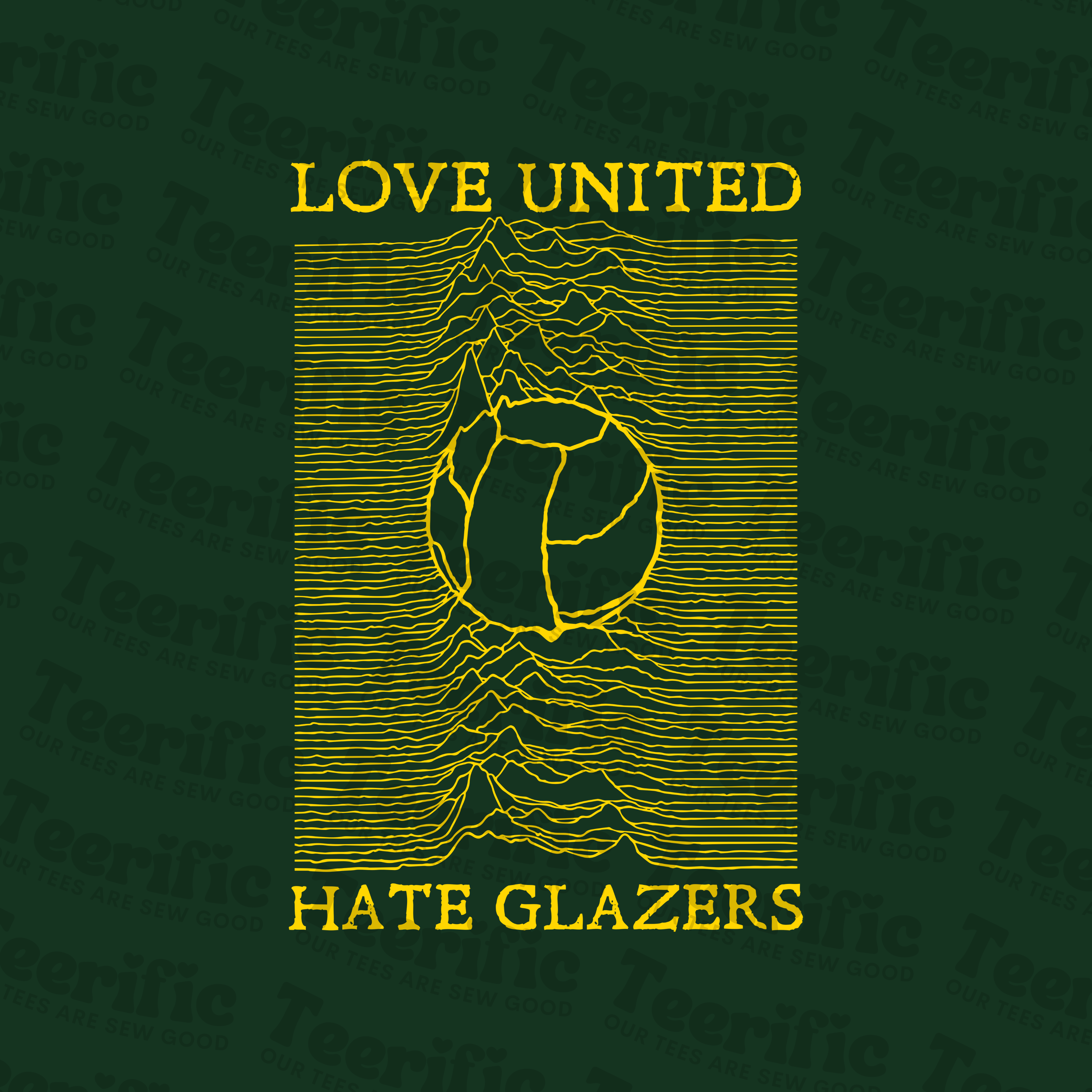 LOVE UNITED HATE GLAZERS