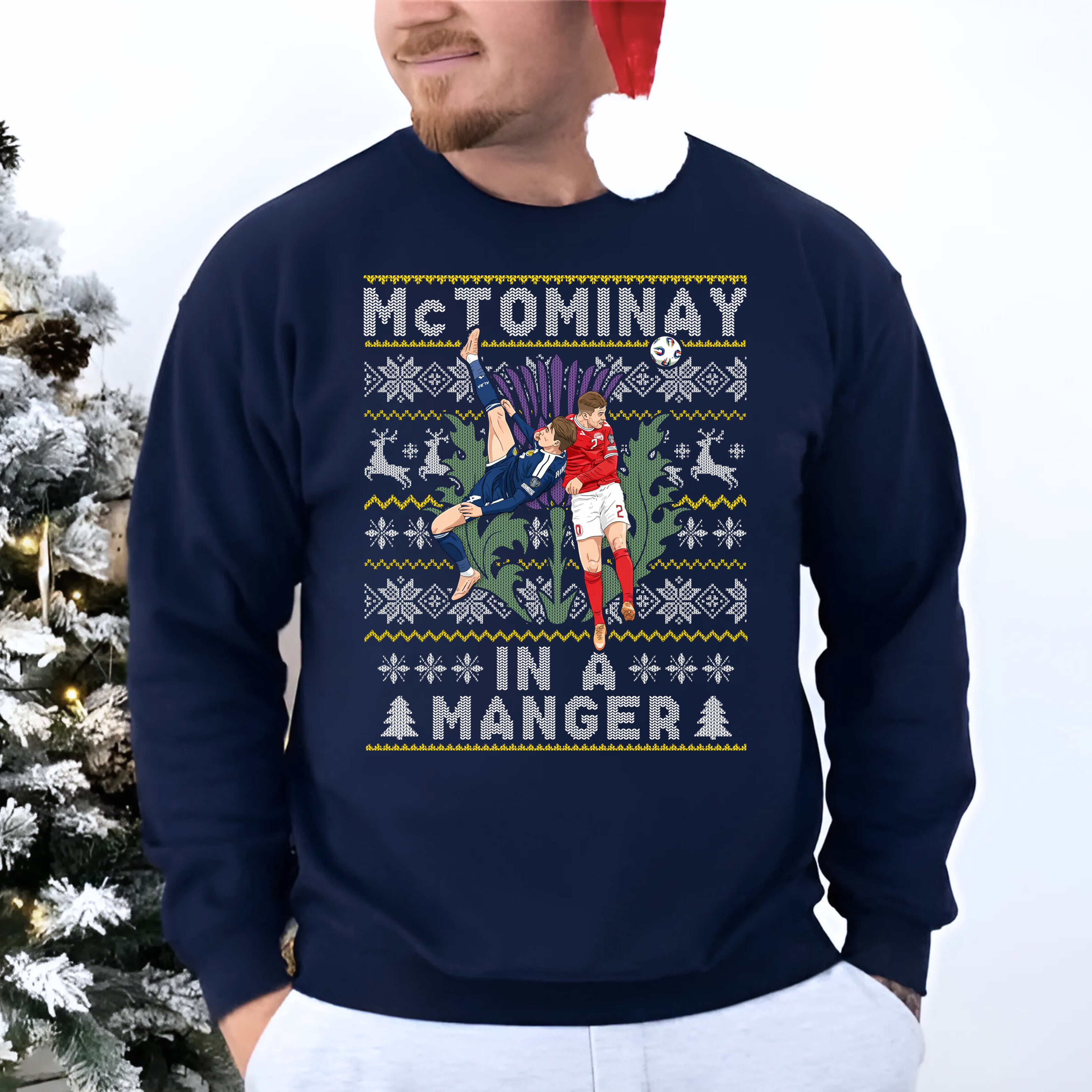 McTOMINAY IN A MANGER