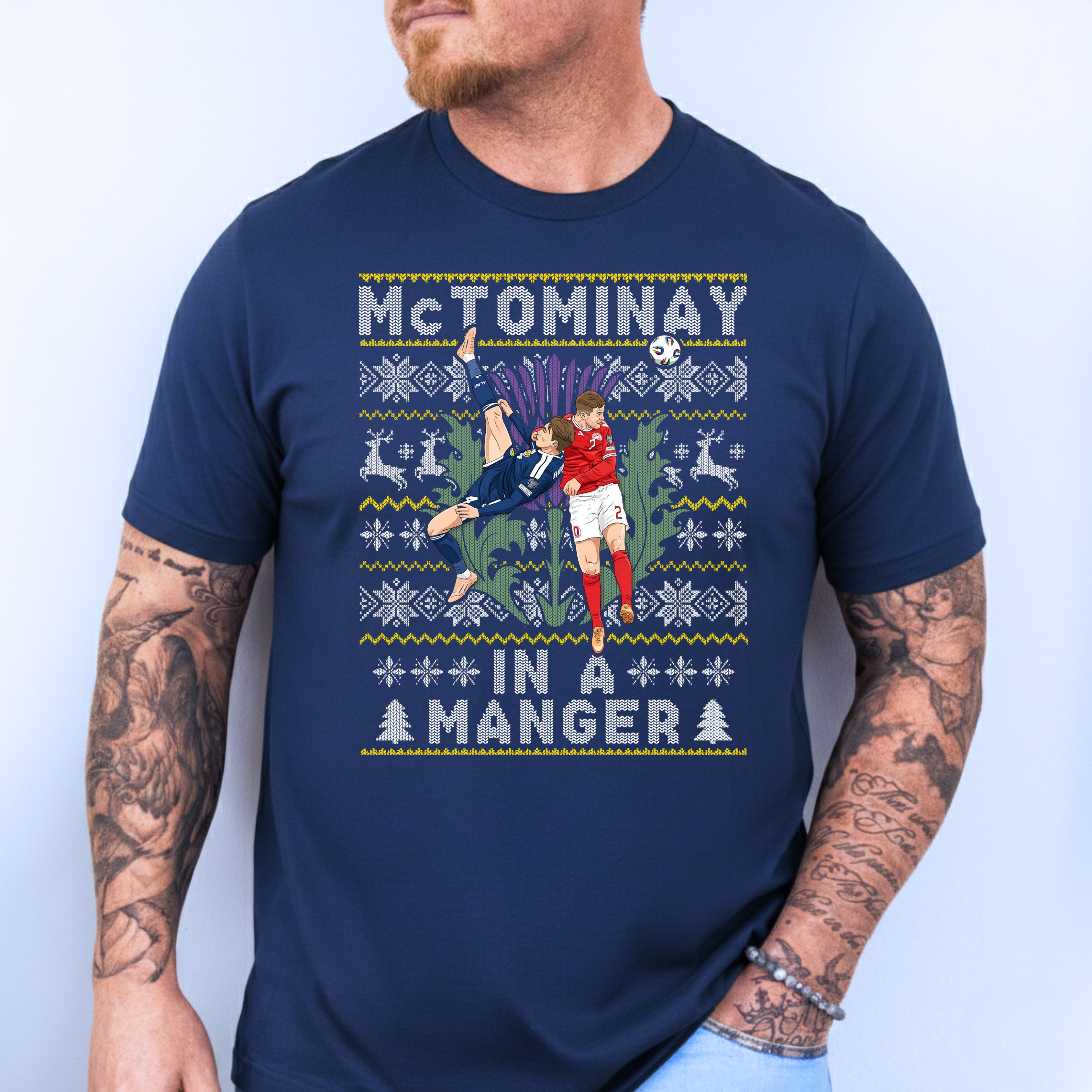 McTOMINAY IN A MANGER