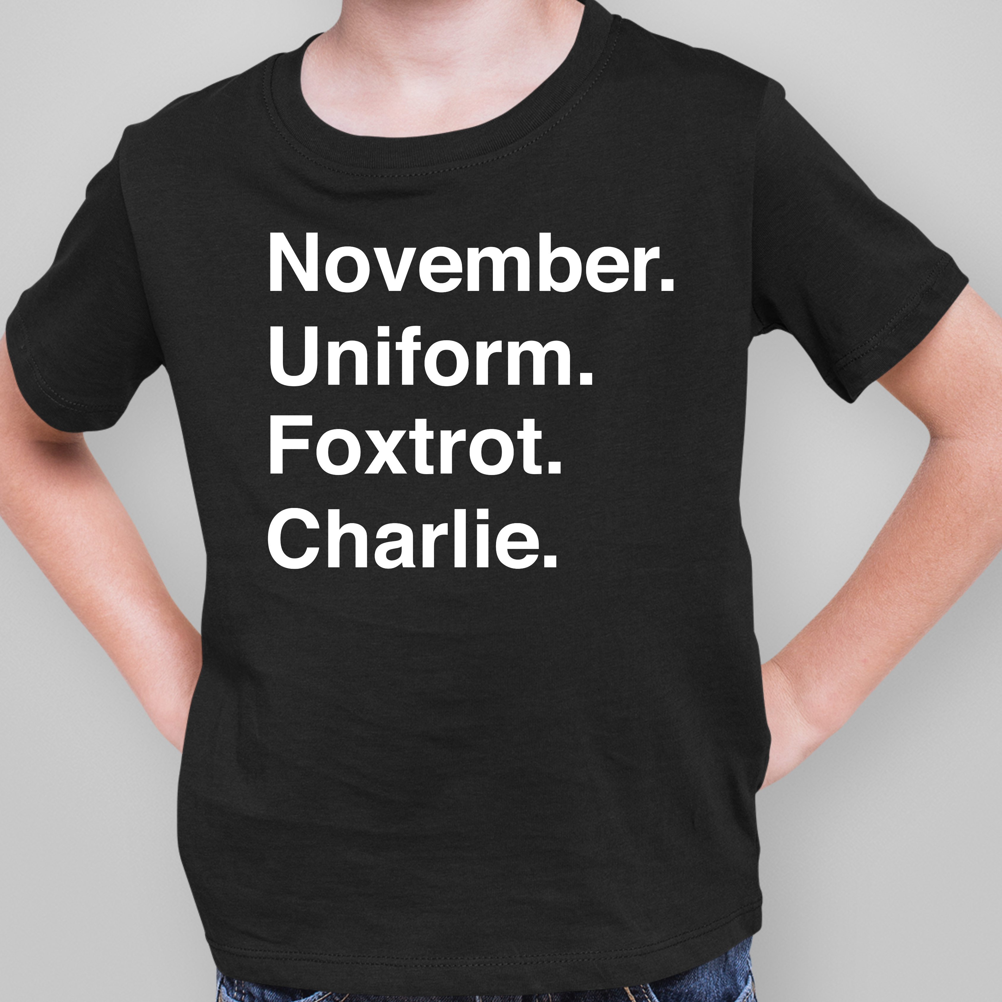 NOVEMBER UNIFORM FOXTROT CHARLIE