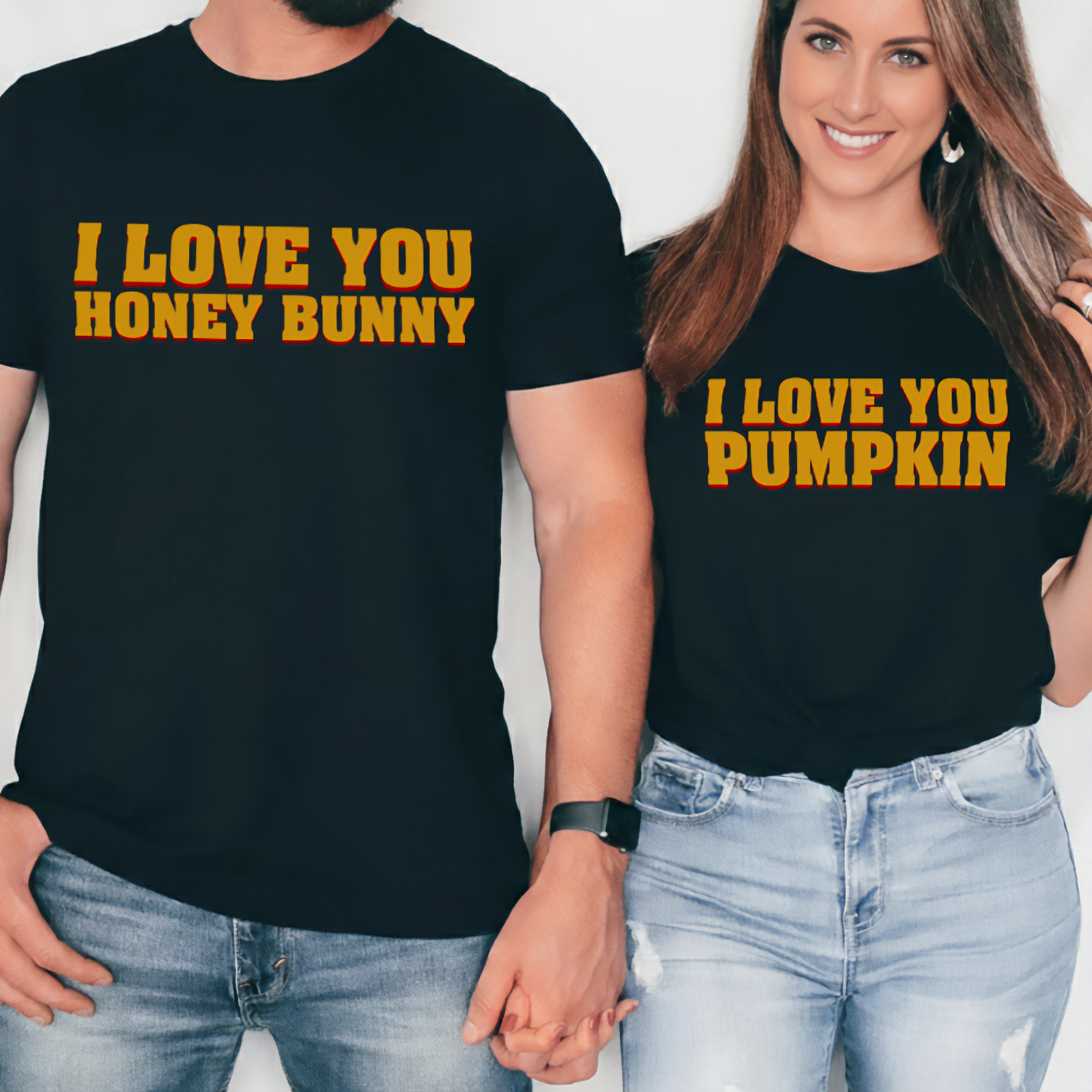 PUMPKIN / HONEY BUNNY - Twinning Tees
