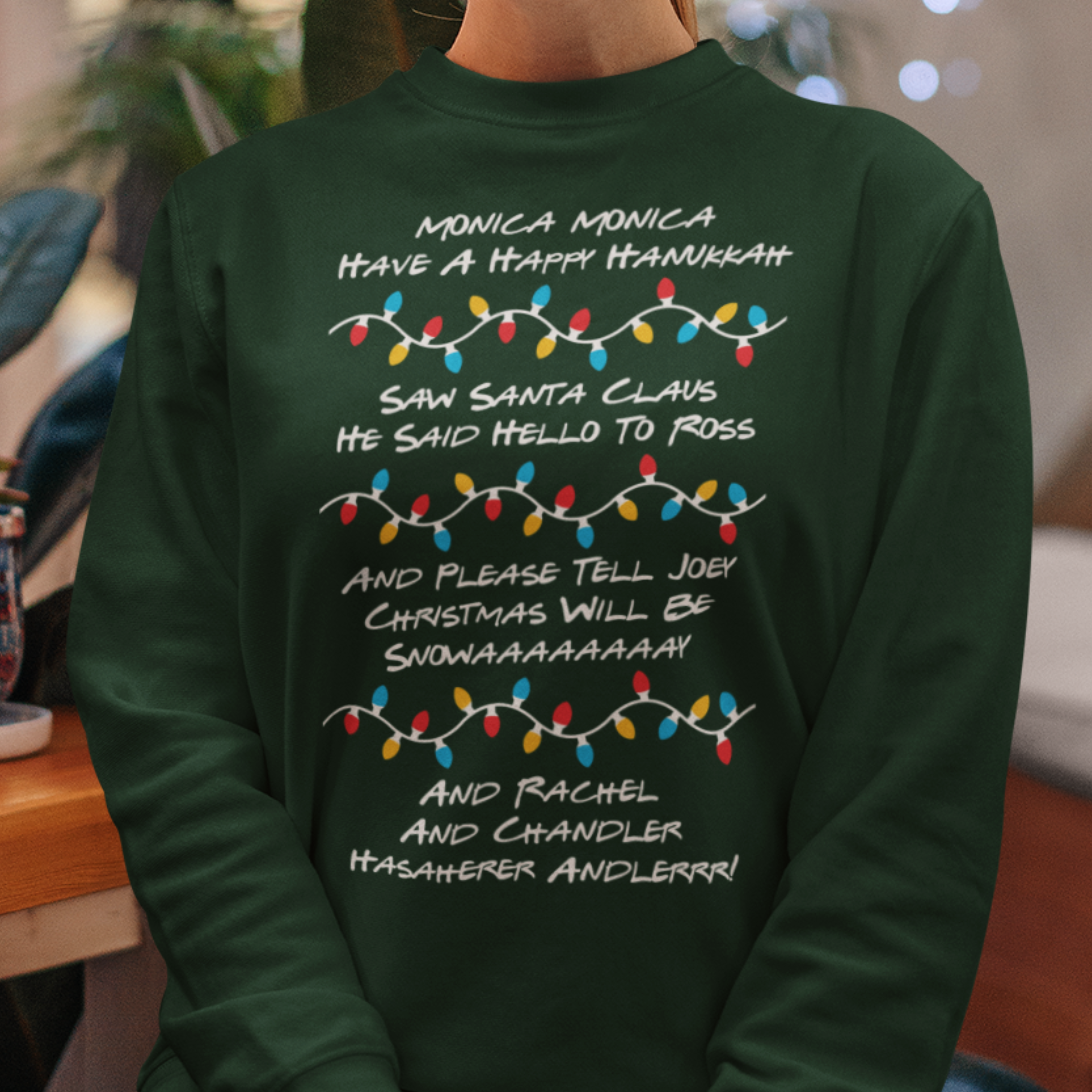 HAPPY HANUKKAH MONICA