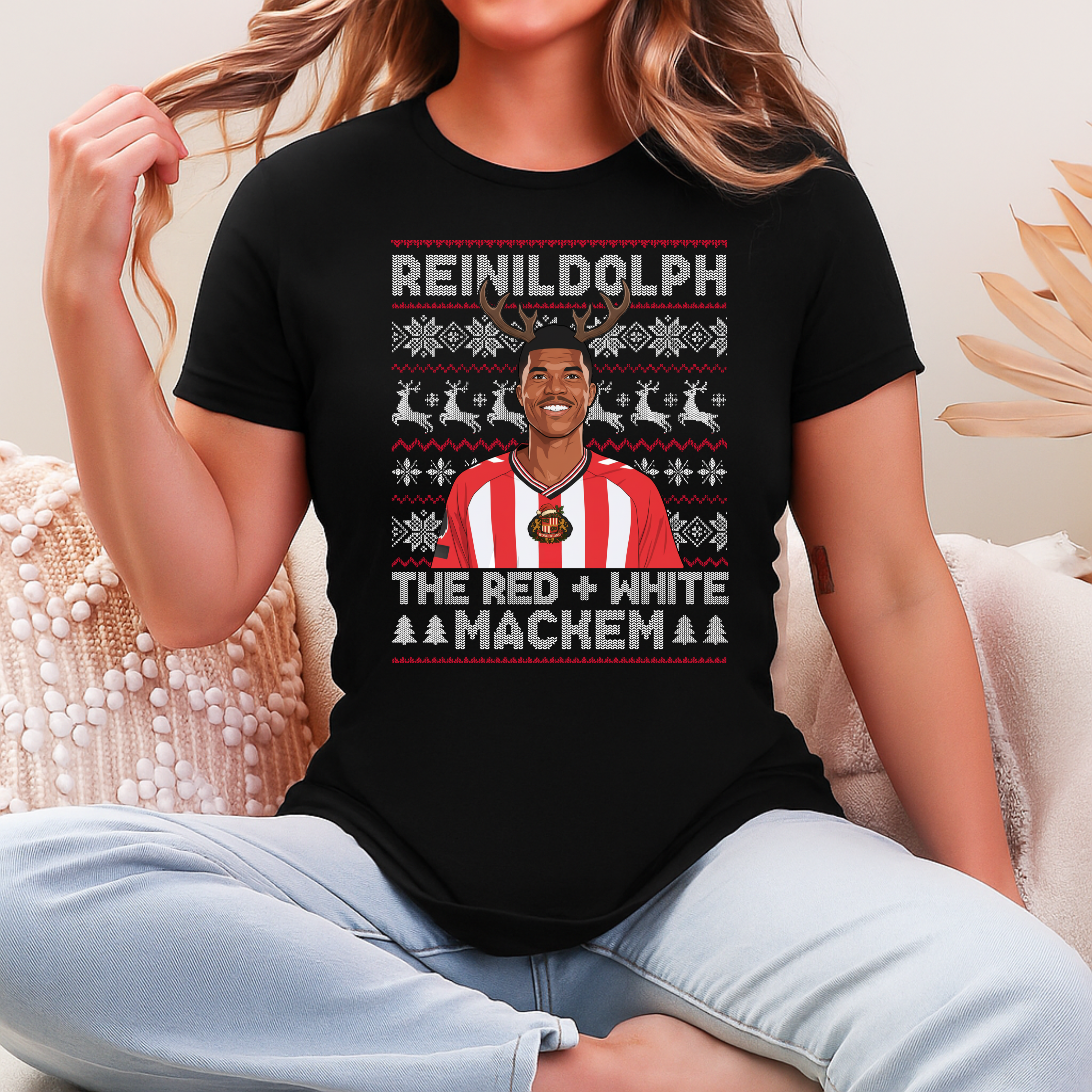 REINILDOLPH THE RED + WHITE MACKEM