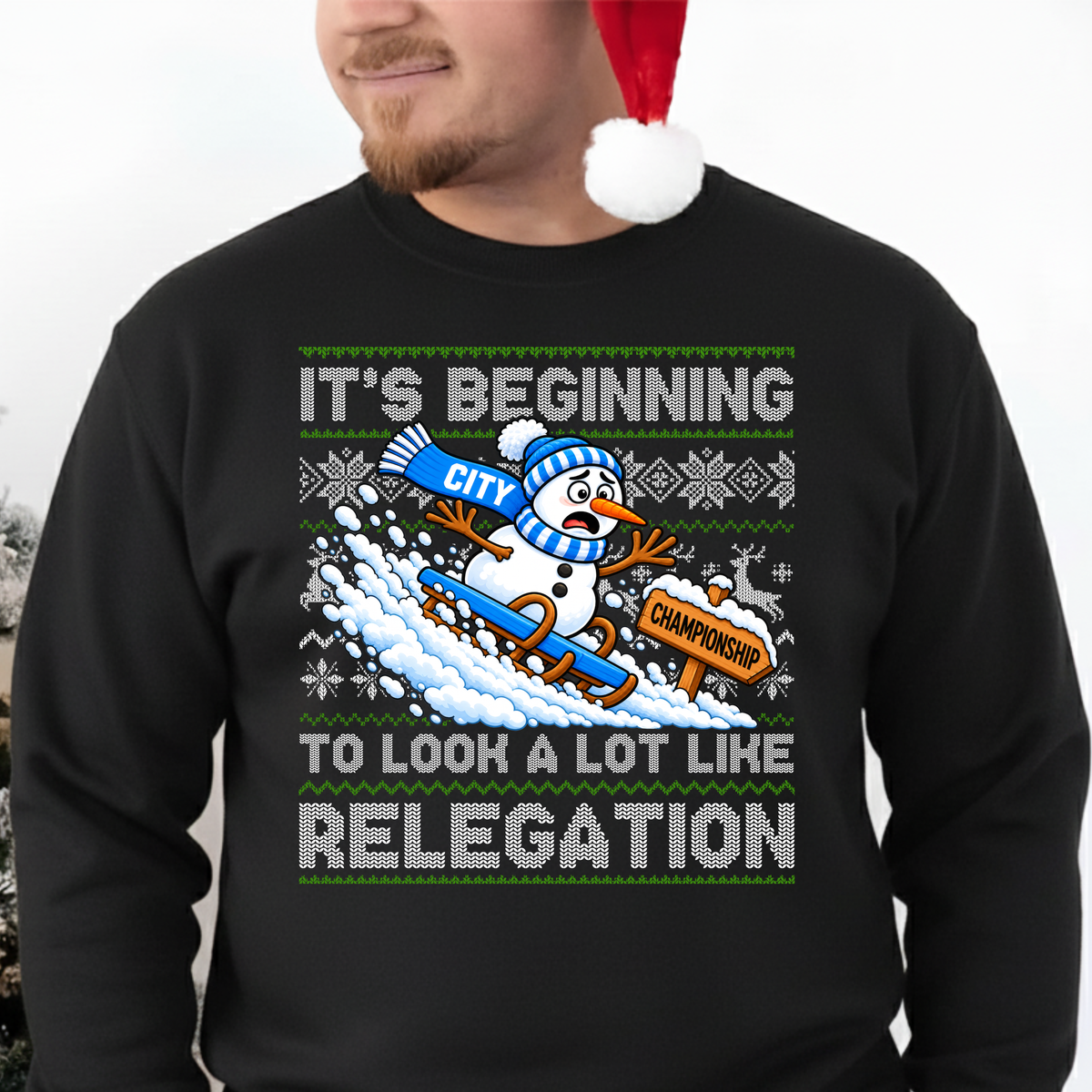 IT'S BEGINNING TO LOOK A LOT LIKE RELEGATION