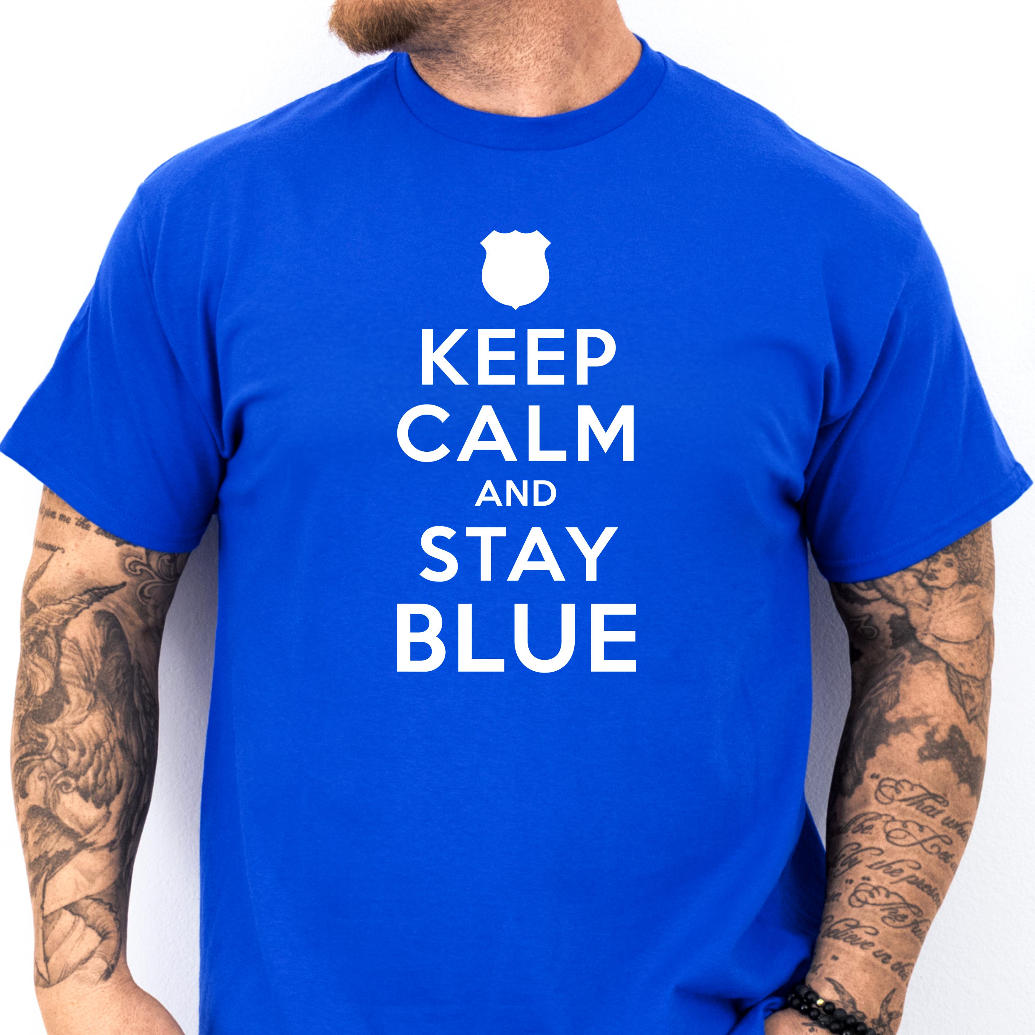 STAY CALM & STAY BLUE