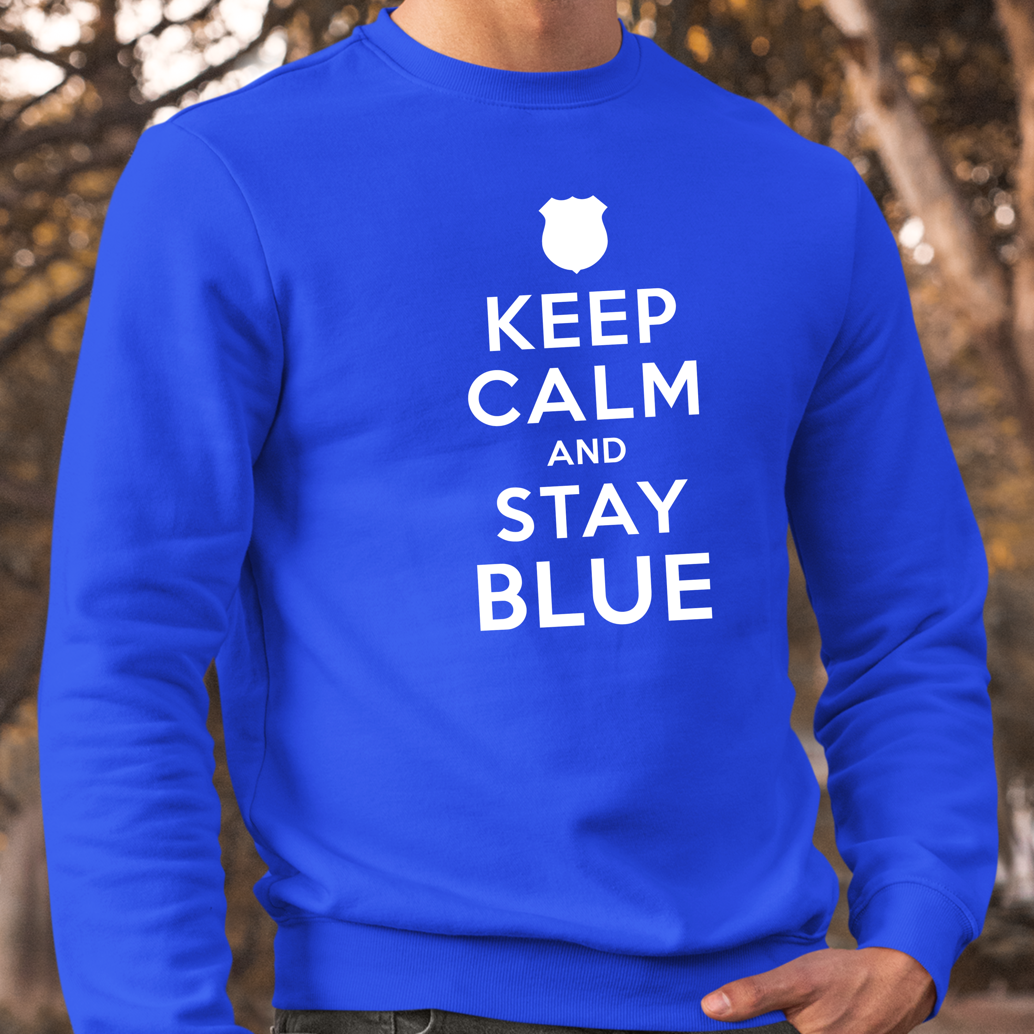 STAY CALM & STAY BLUE
