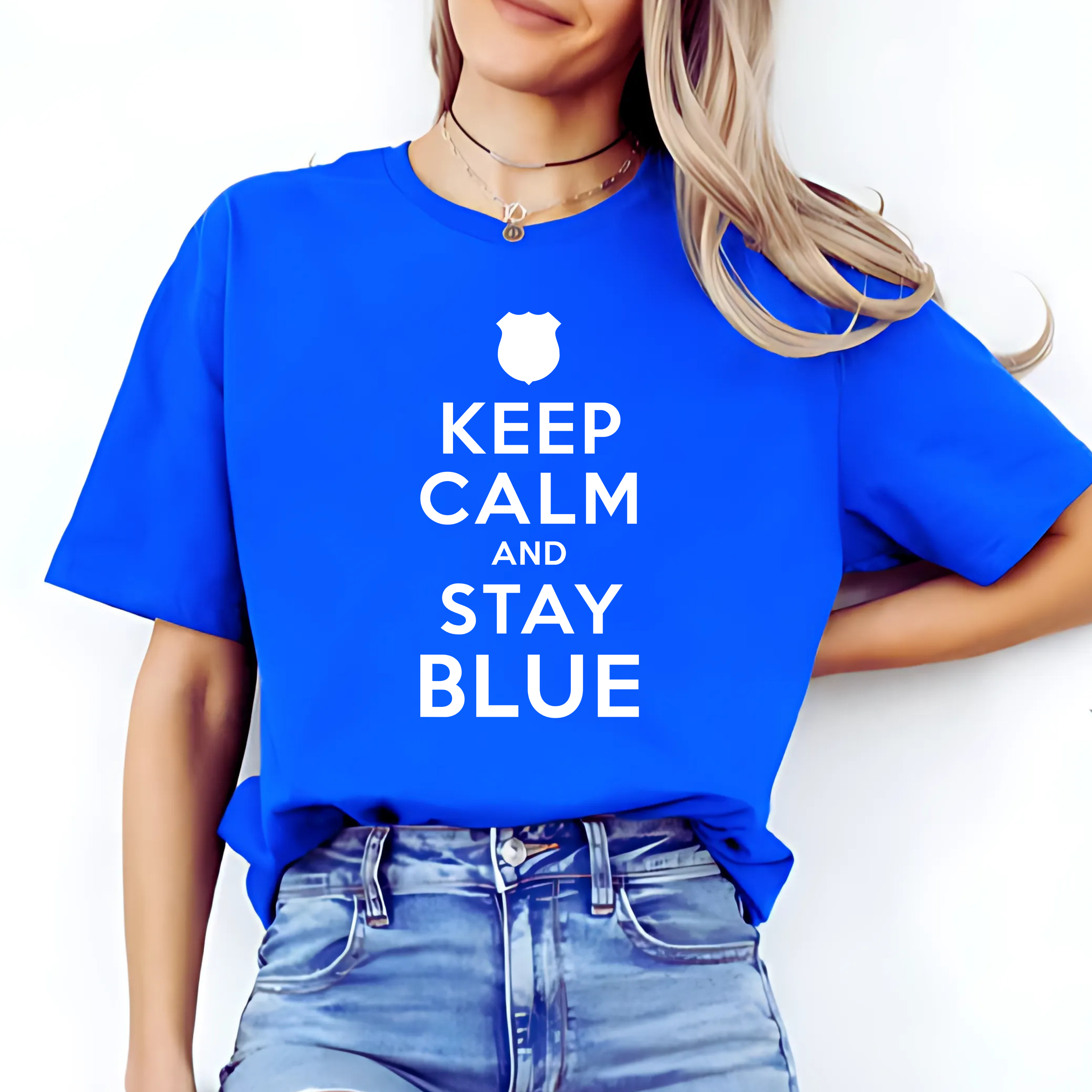 STAY CALM & STAY BLUE