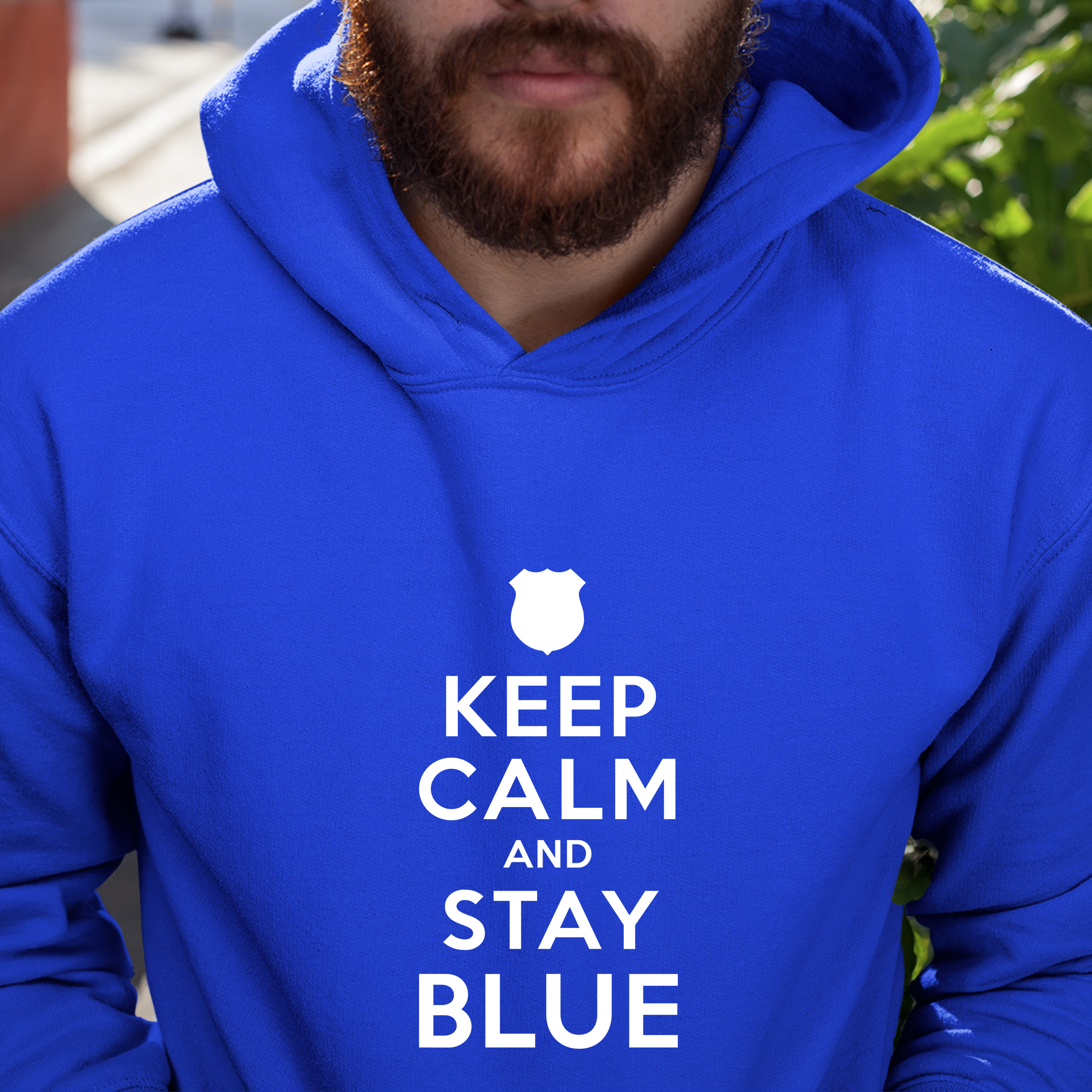 STAY CALM & STAY BLUE