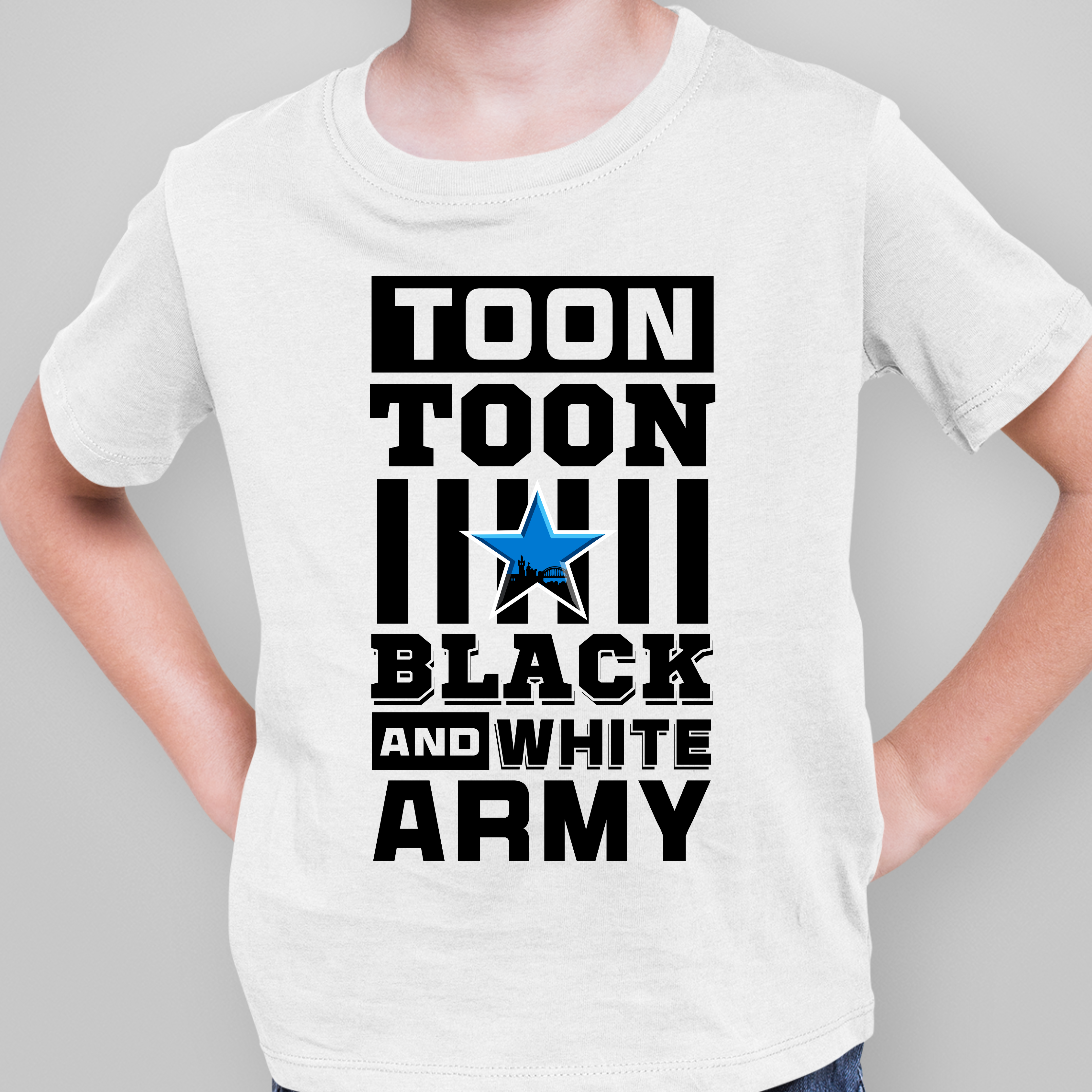 TOON TOON BLACK & WHITE ARMY
