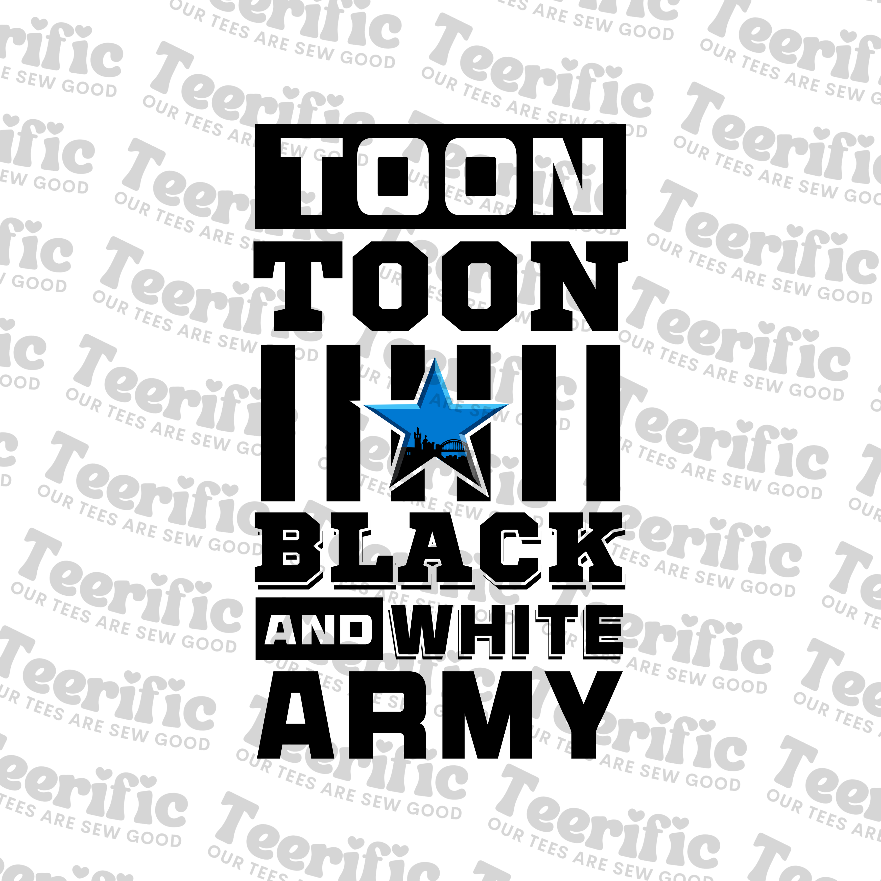 TOON TOON BLACK & WHITE ARMY