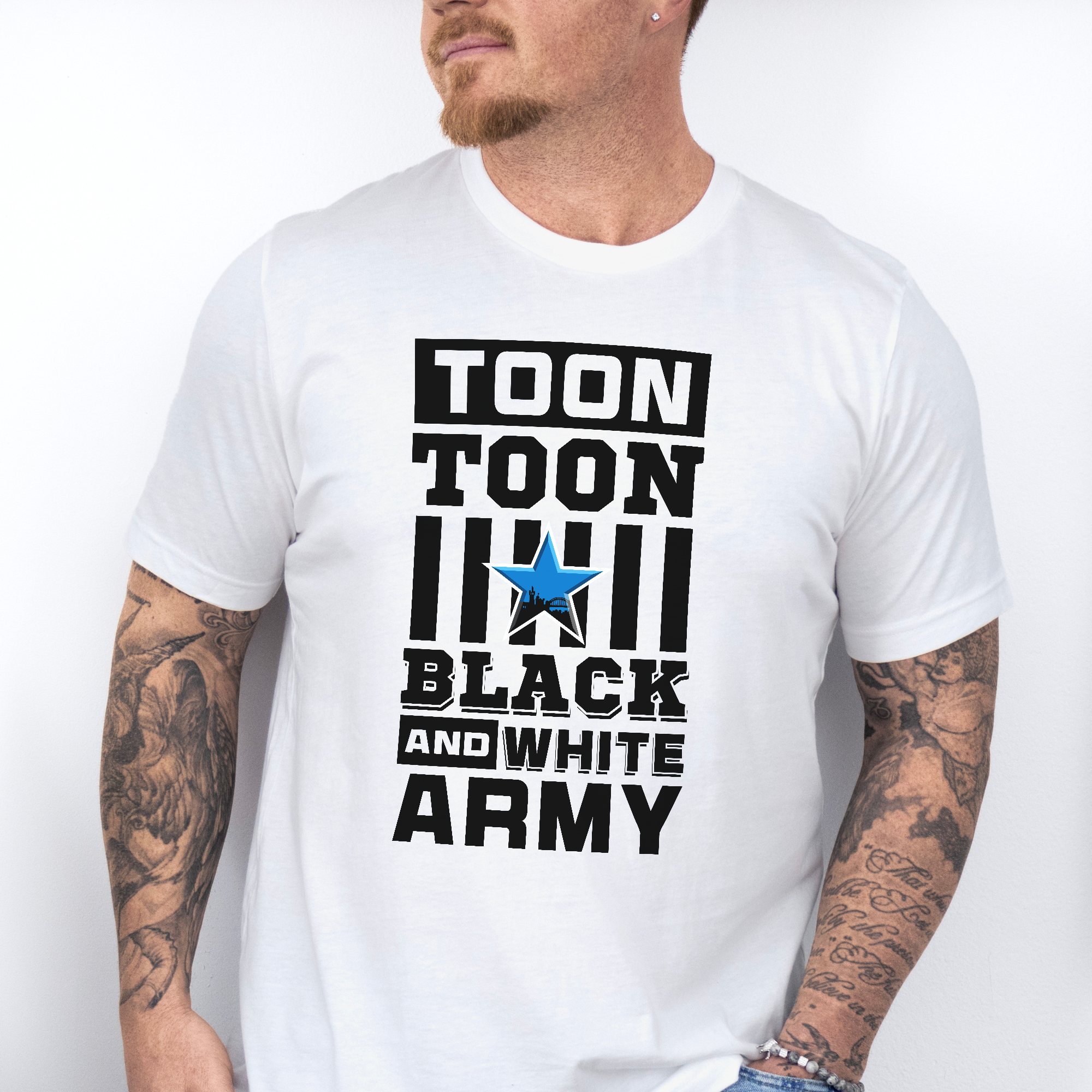 TOON TOON BLACK & WHITE ARMY