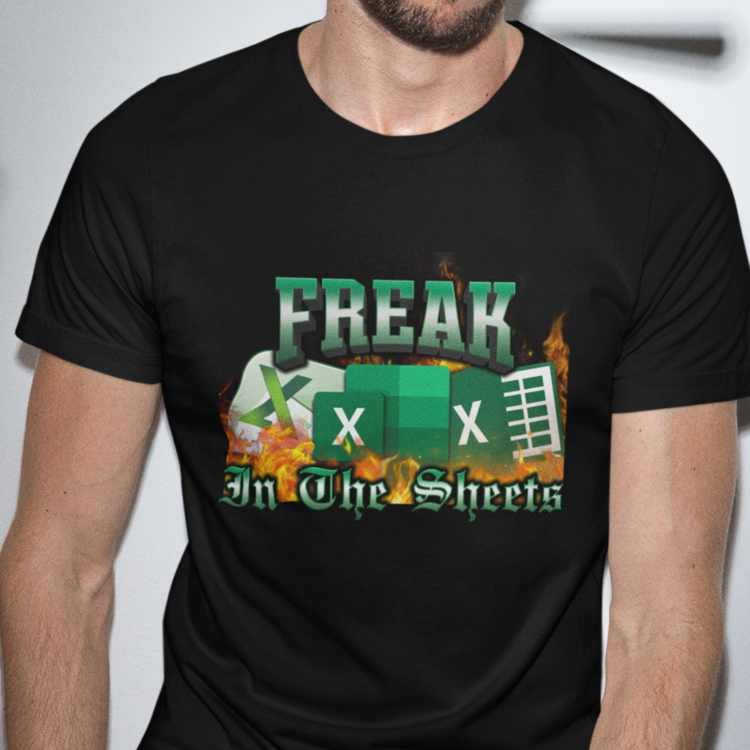 Freak In The Sheets Spreadsheet T Shirt