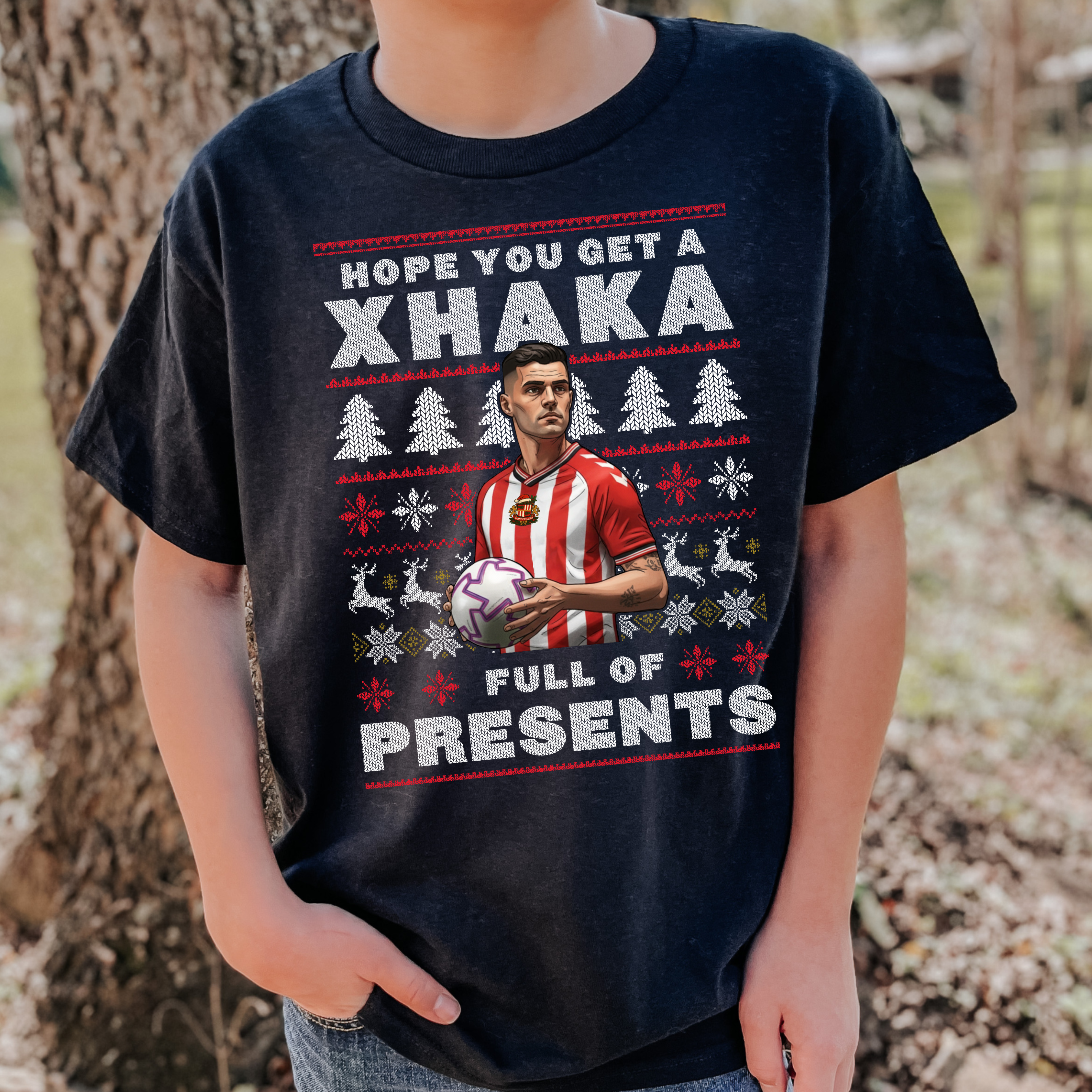 HOPE YOU GET A XHAKA FULL OF PRESENTS