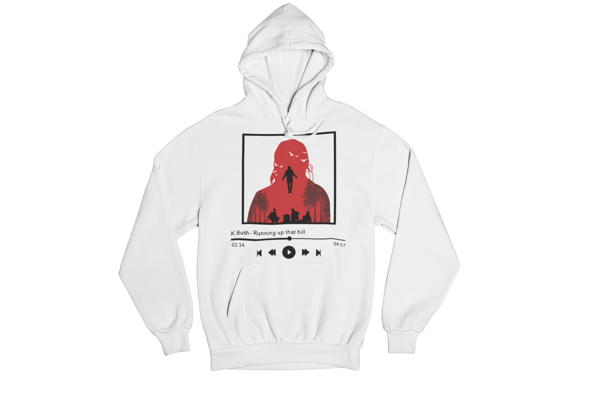 Running Up That Hill Player Hoodie