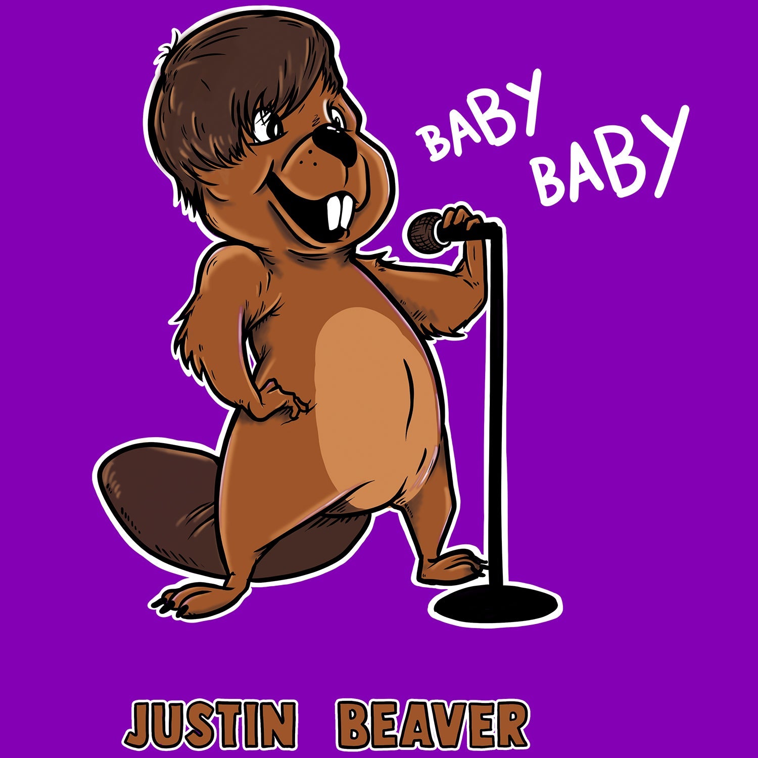 Justin Beaver T Shirt
