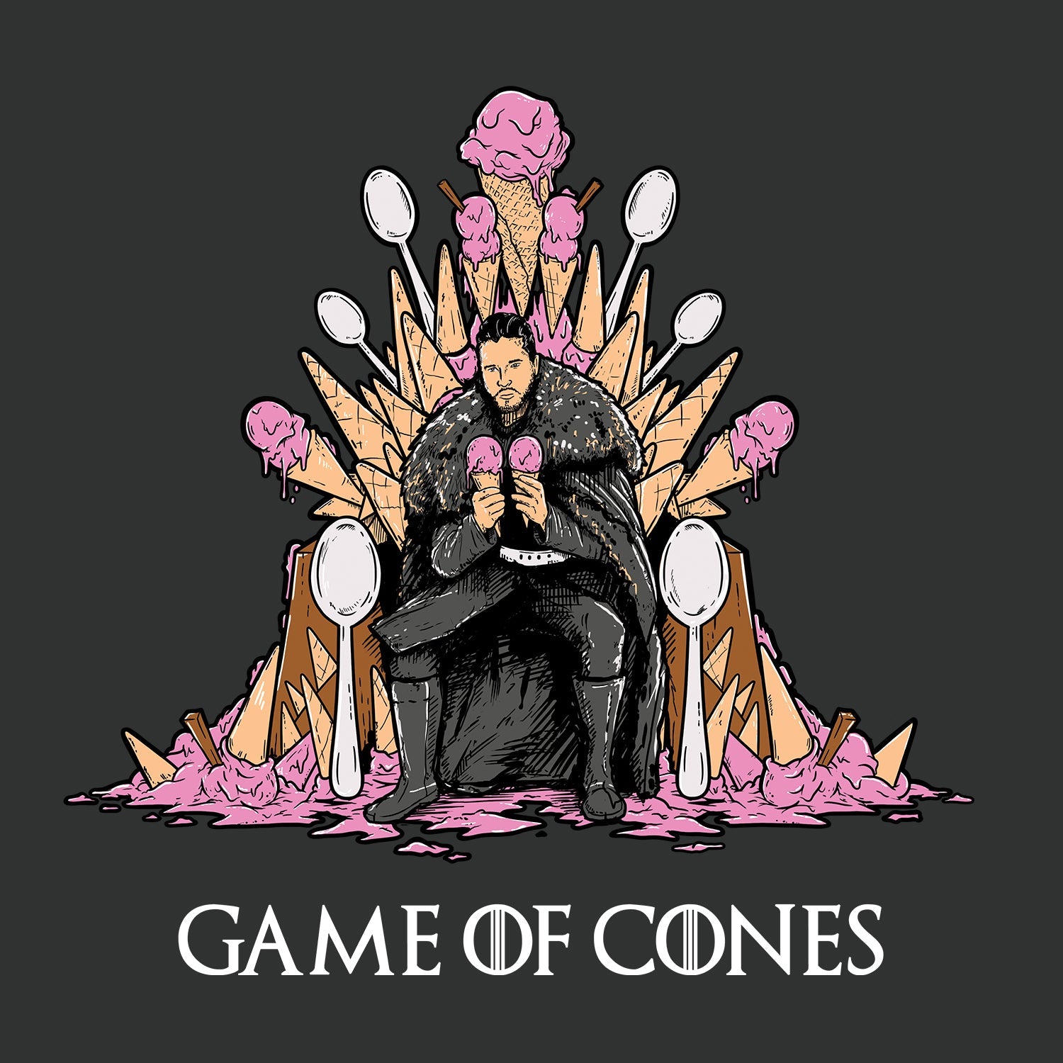 Game of Cones Kids T Shirt