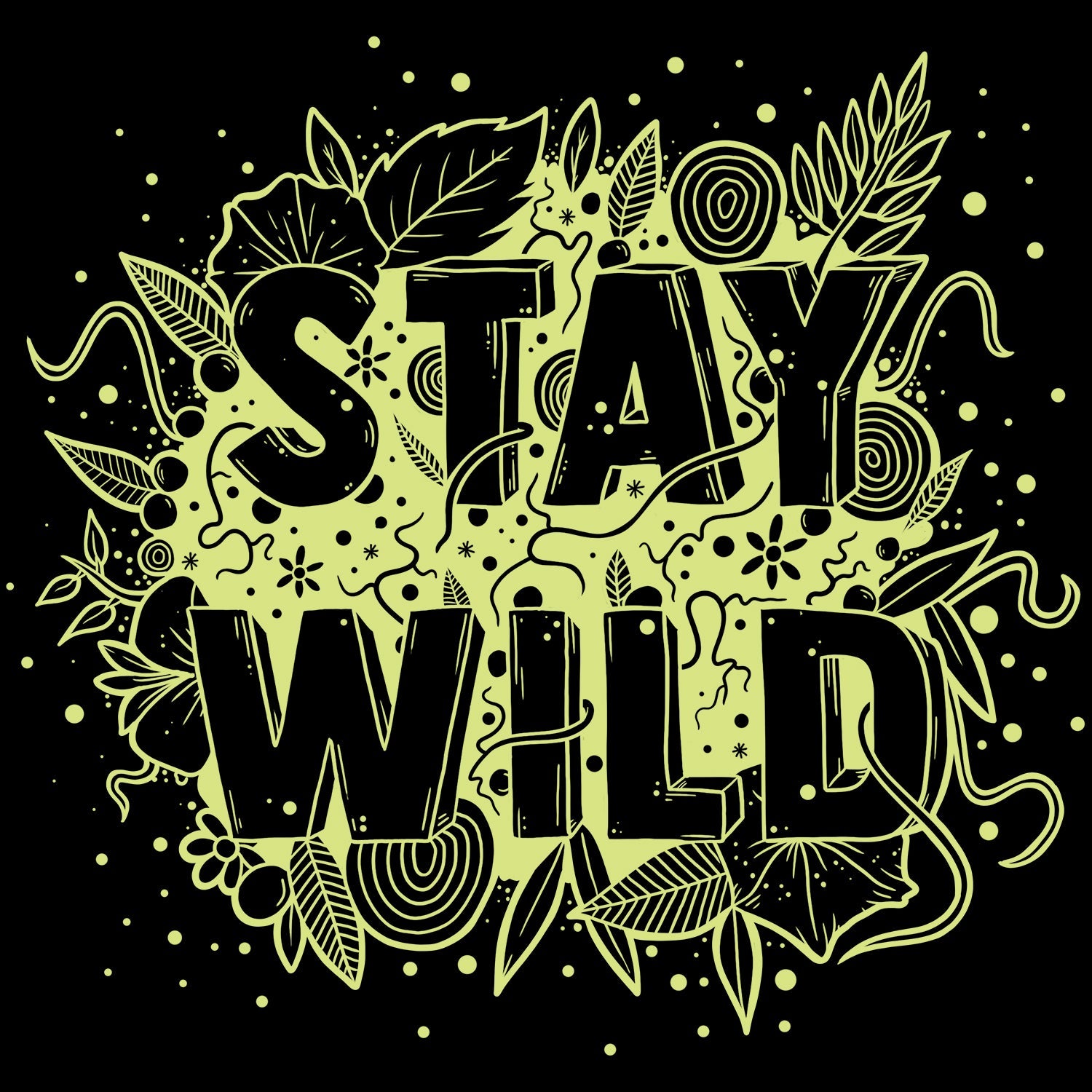 Stay Wild Kids T Shirt