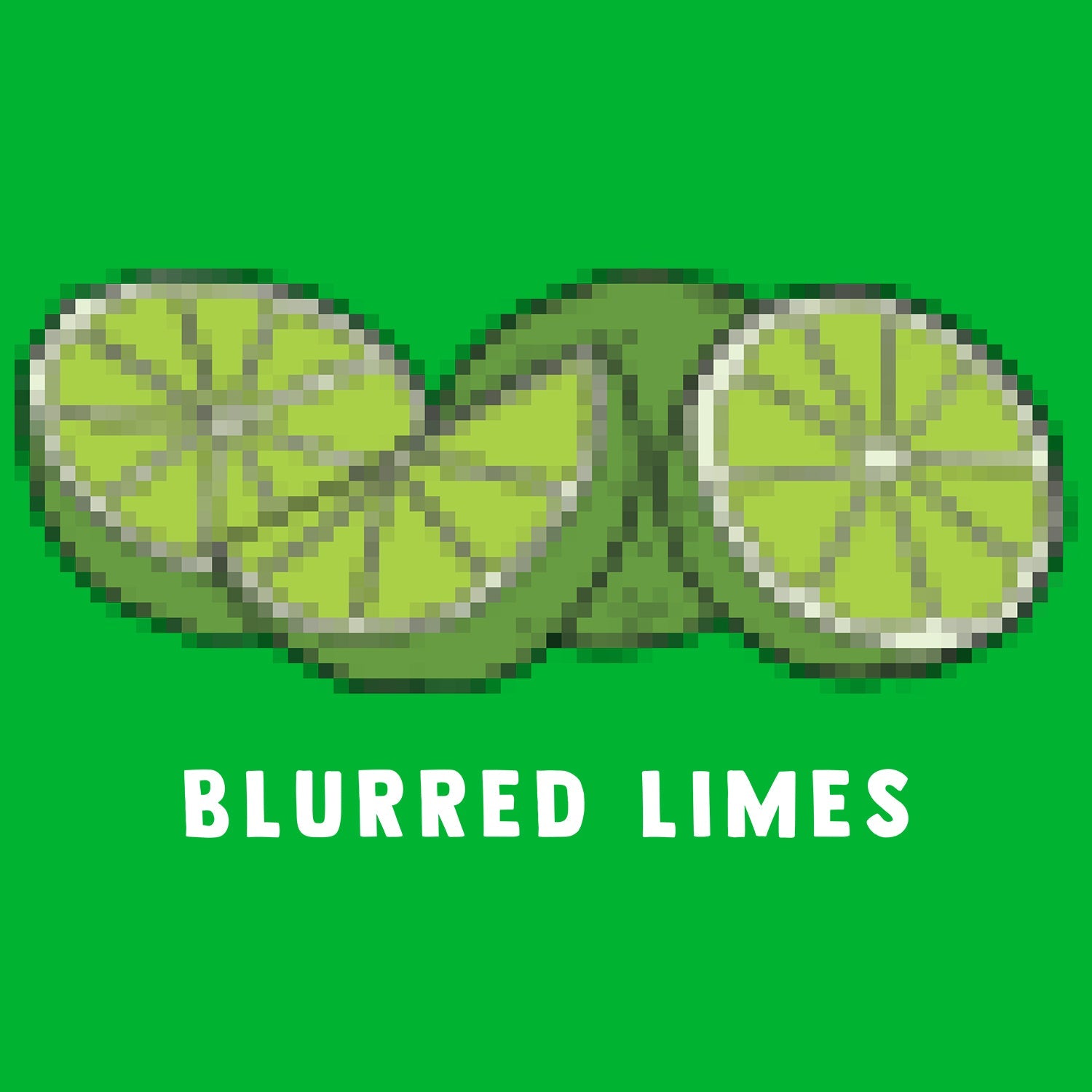 Blurred Limes Kids T Shirt