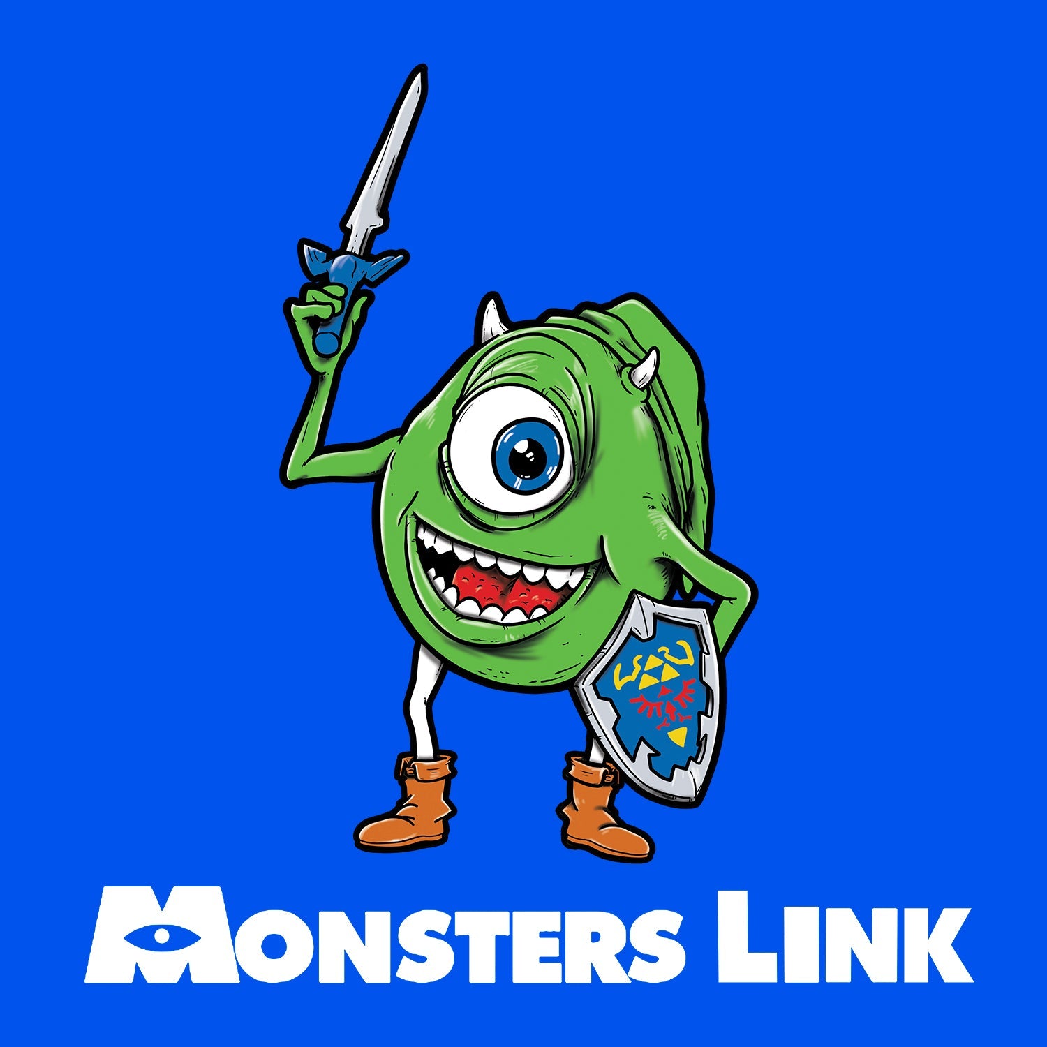 Monsters Link Kids T Shirt