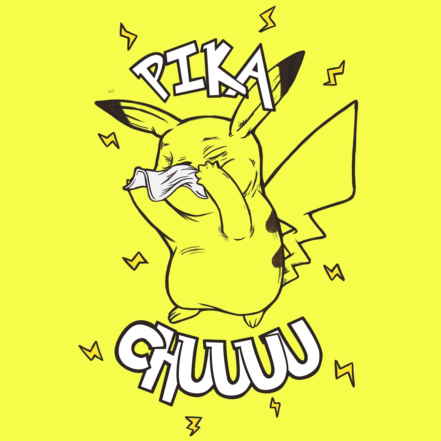Pika-Chuuuu Kids T Shirt