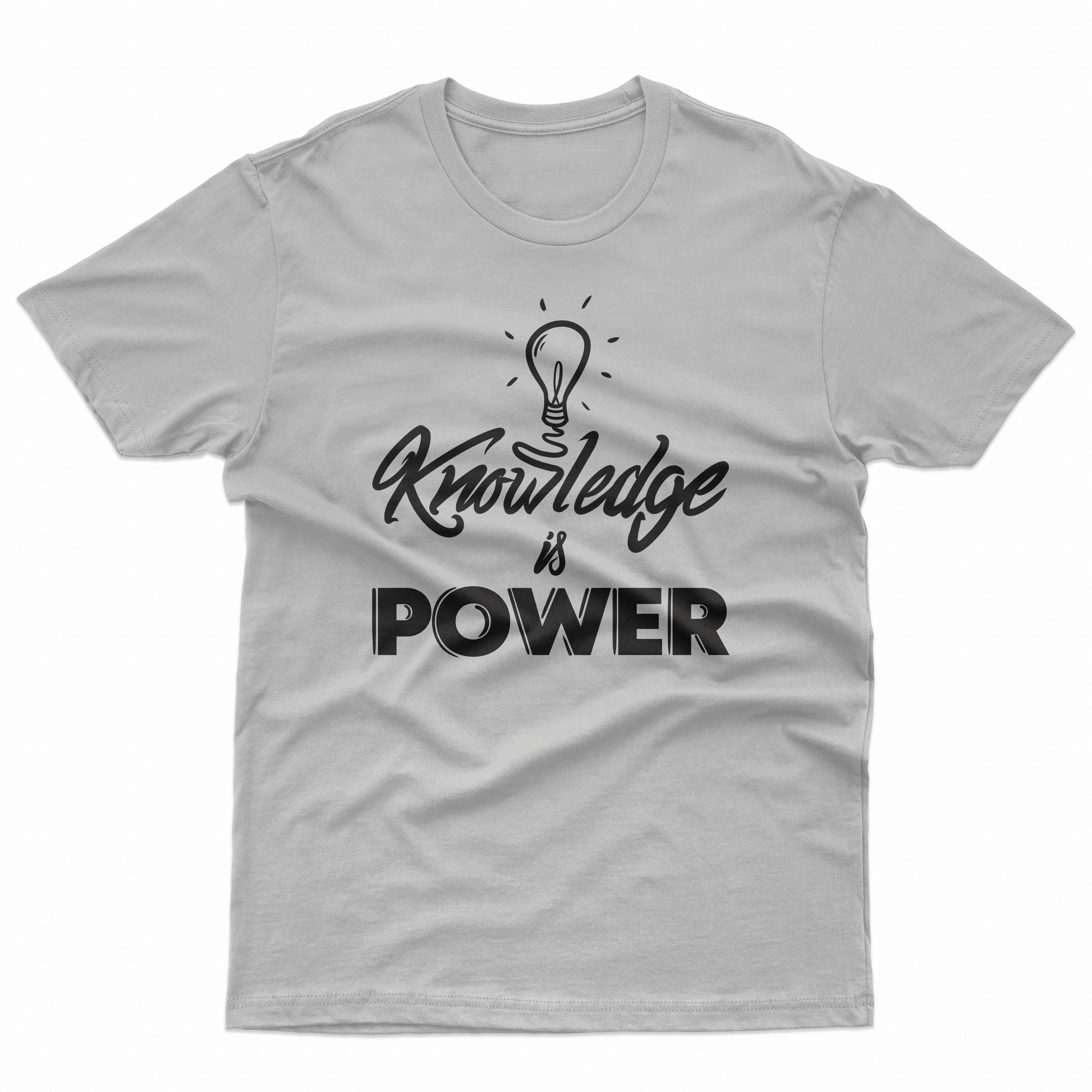 Knowledge is Power Kids T Shirt