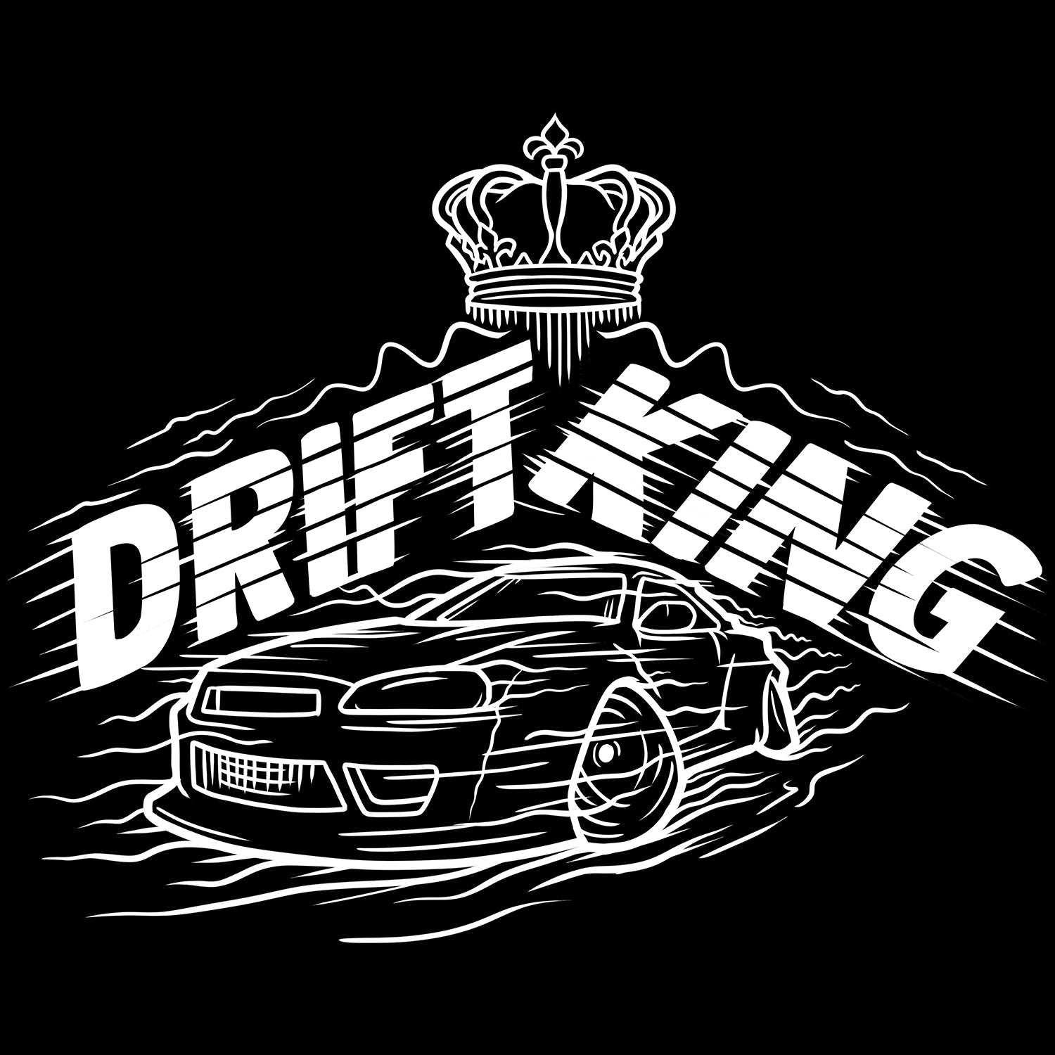 Drift King Kids T Shirt