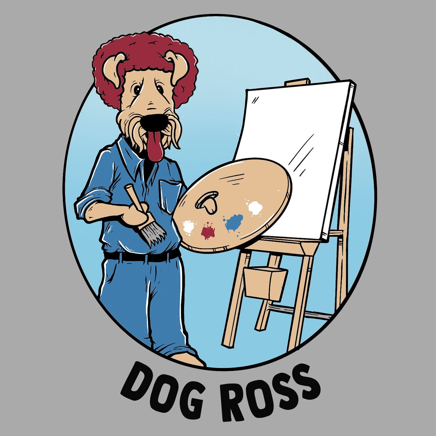 Dog Ross Kids T Shirt