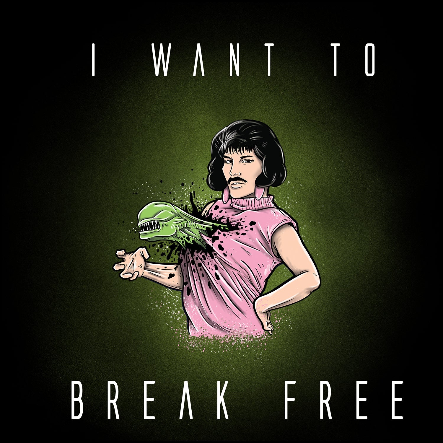 Alien x Freddie Kids T Shirt