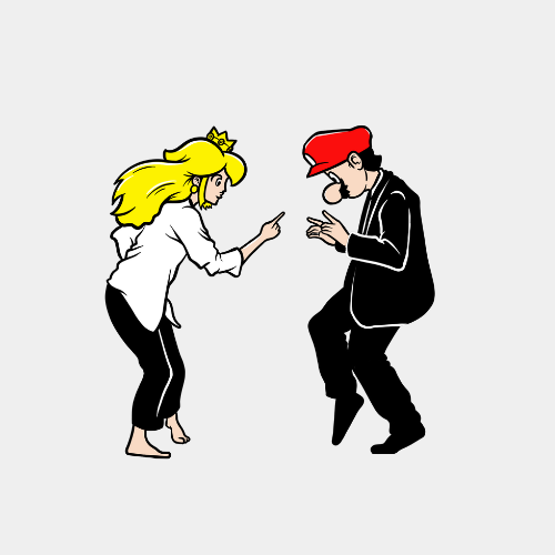 Peach Fiction Hoodie