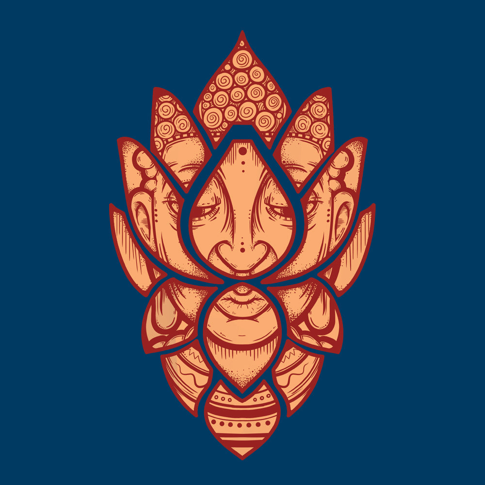 Blossoming Buddha Kids T Shirt
