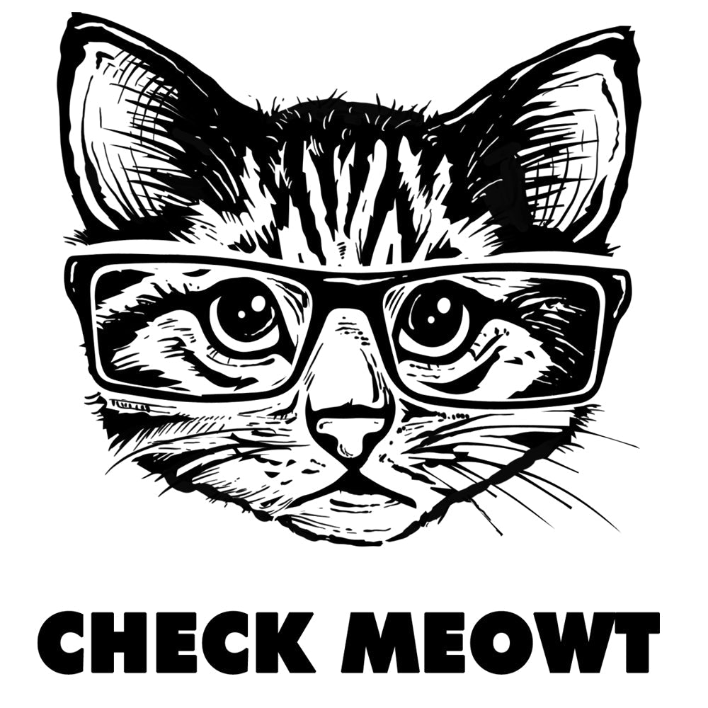 Check Meowt T Shirt