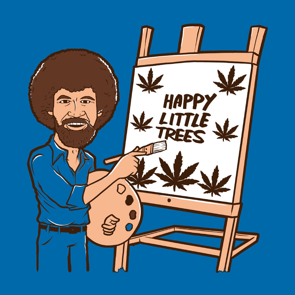 Happy Little Trees T Shirt