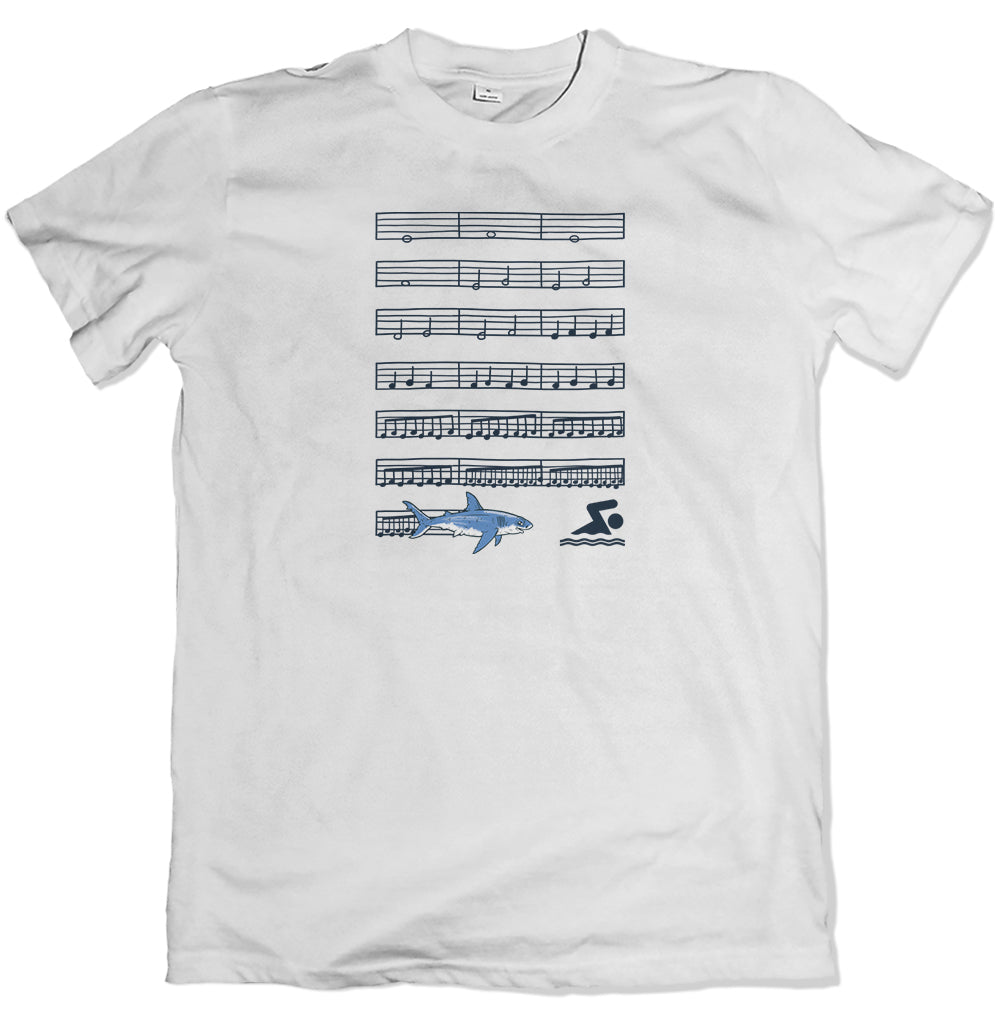 Jaws Theme Music Kids T Shirt