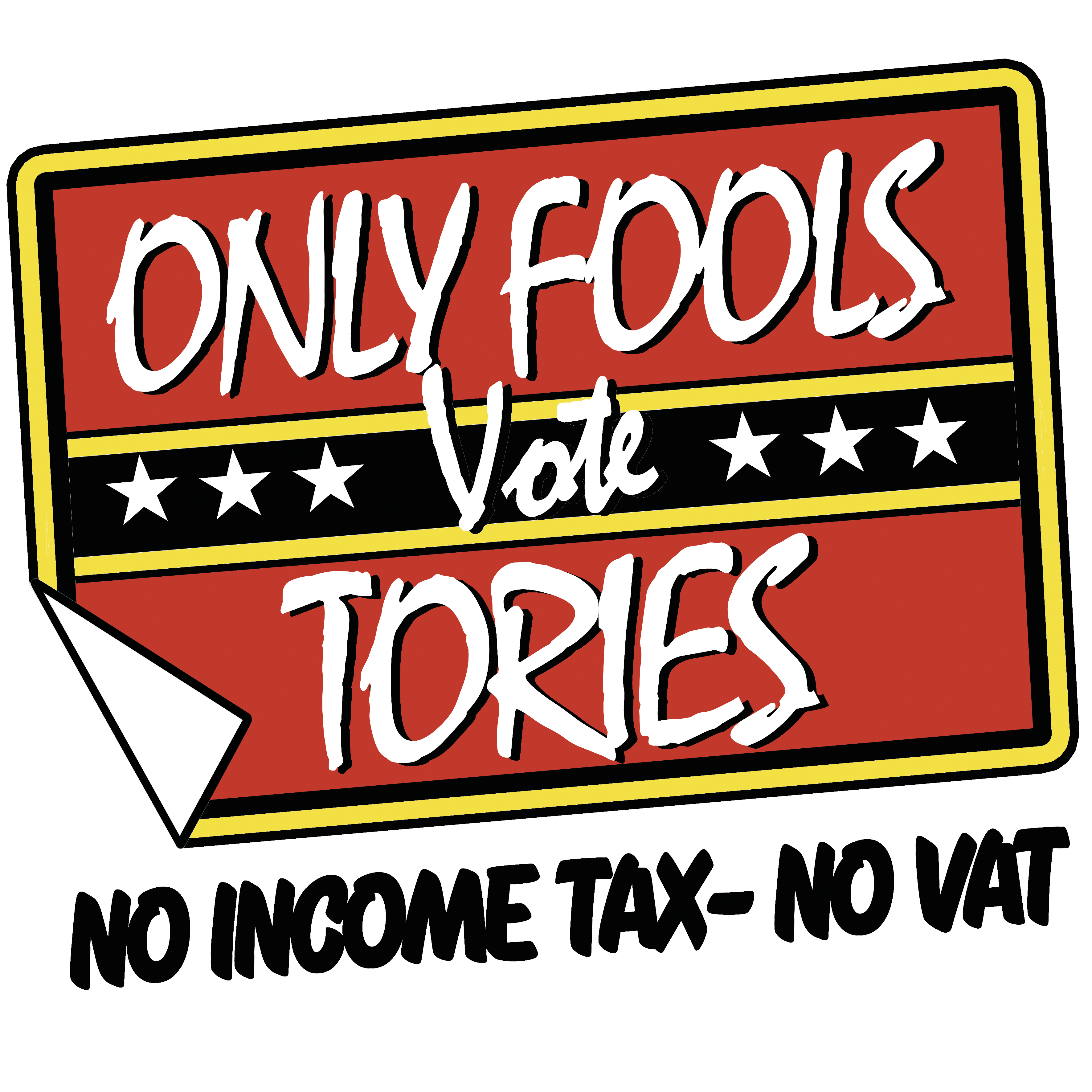 Only Fools Vote Tories Hoodie